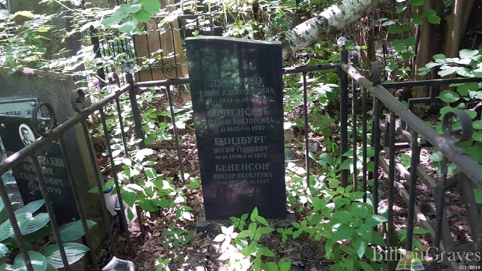 Бененсон Виктор Яковлевич