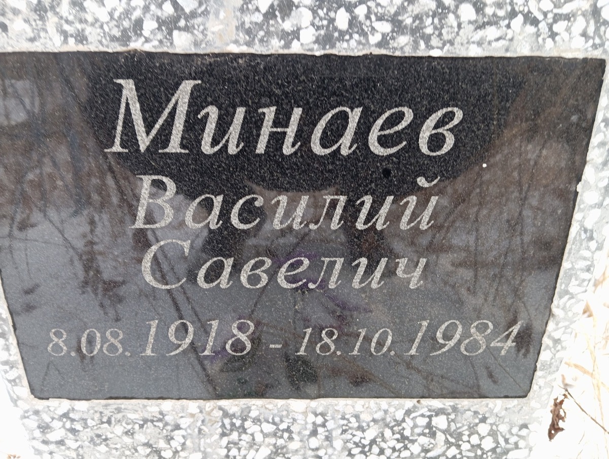 Минаев Василий Савелич