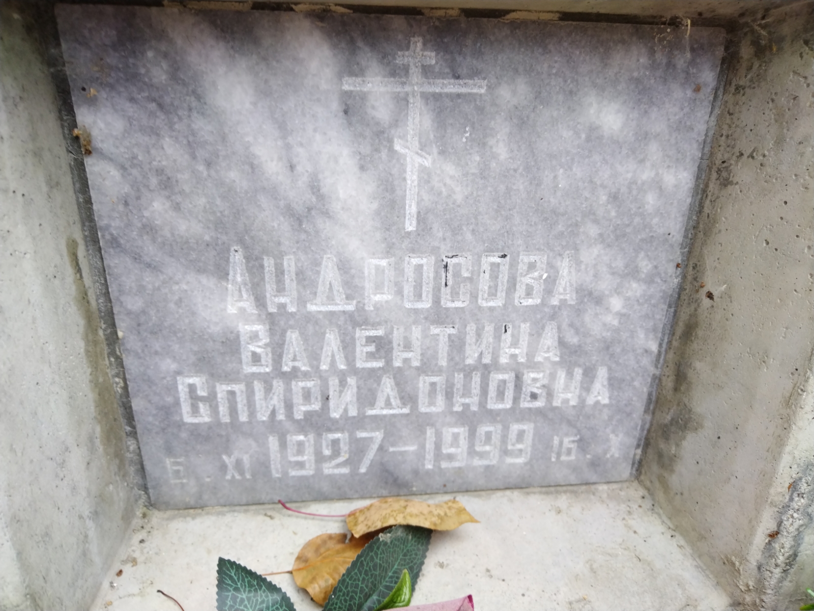 Андросова Валентина Спиридоновна