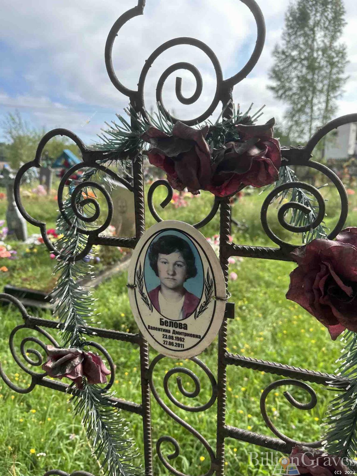 Белова Валентина Дмитриевна