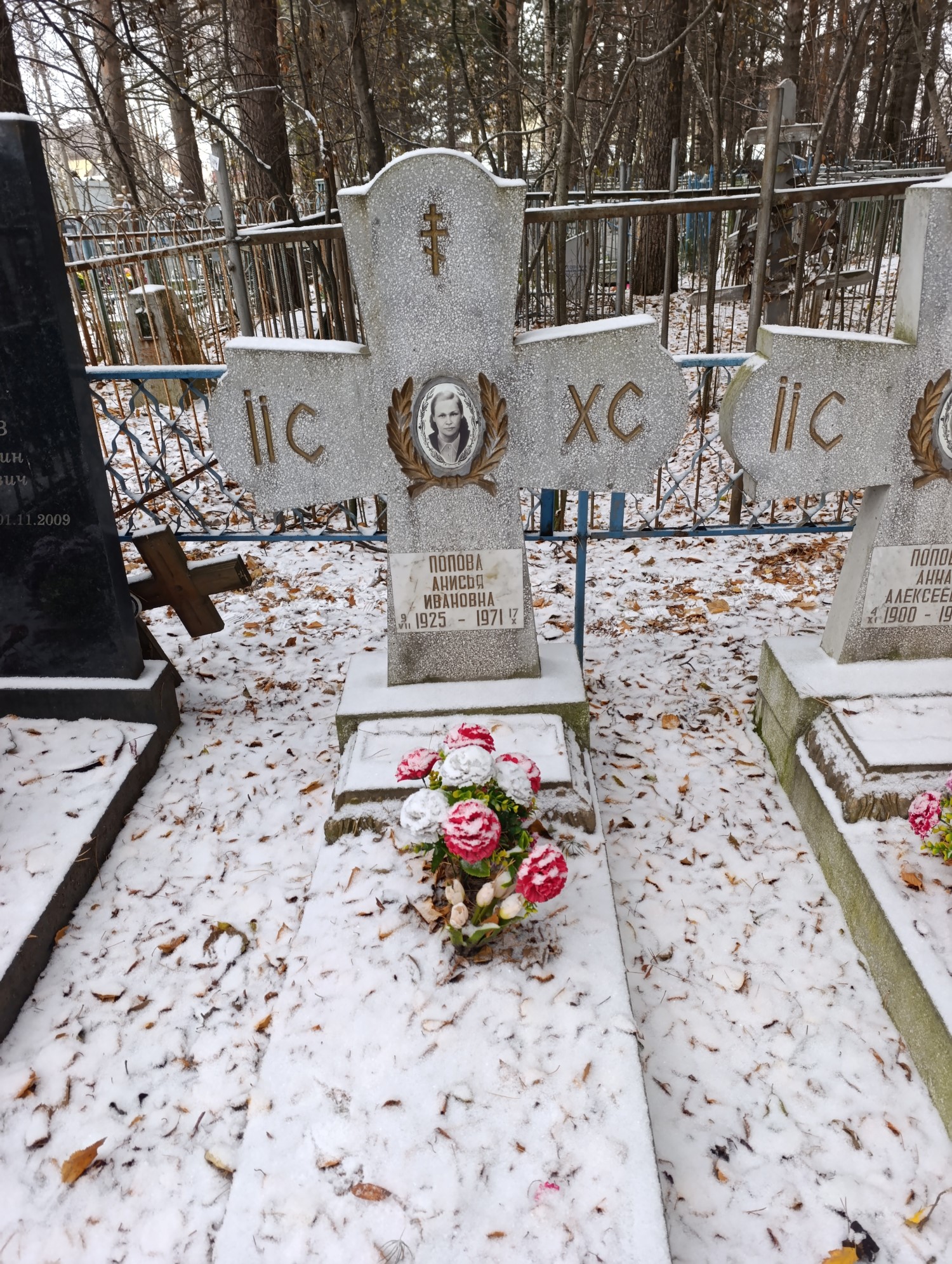 Попова Анисья Ивановна