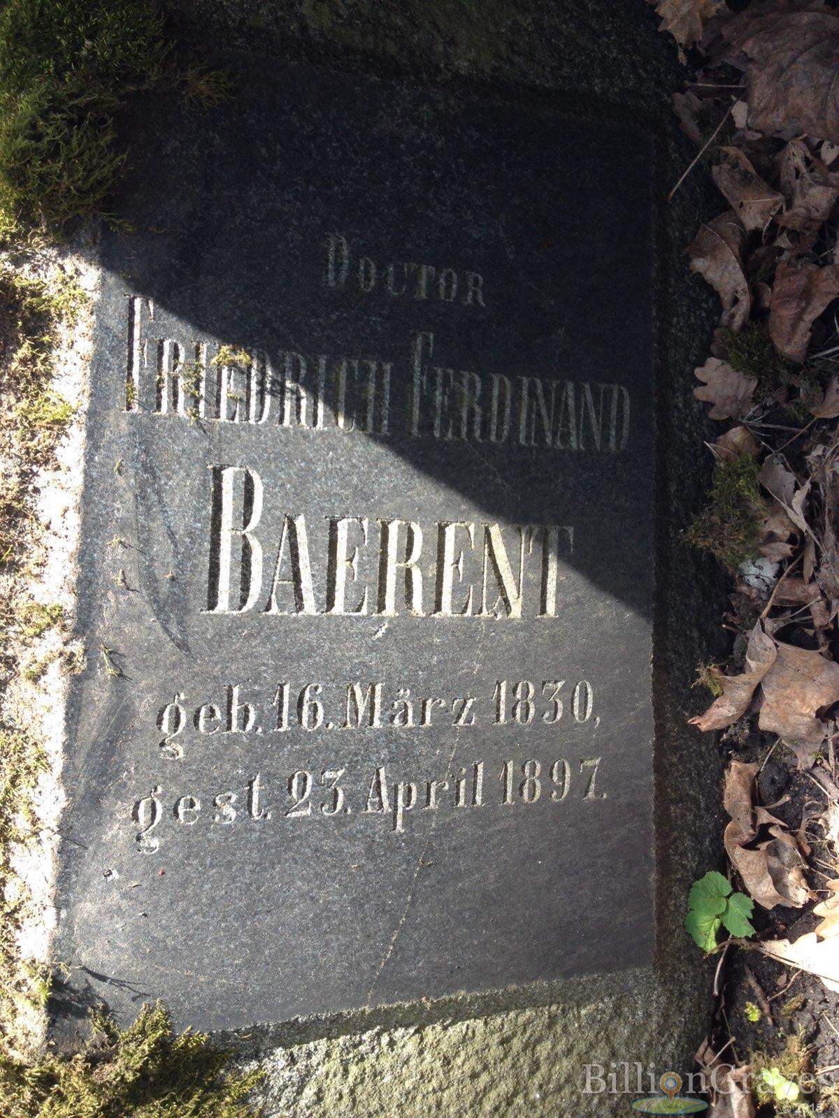 Baerent Friedrich Ferdinand