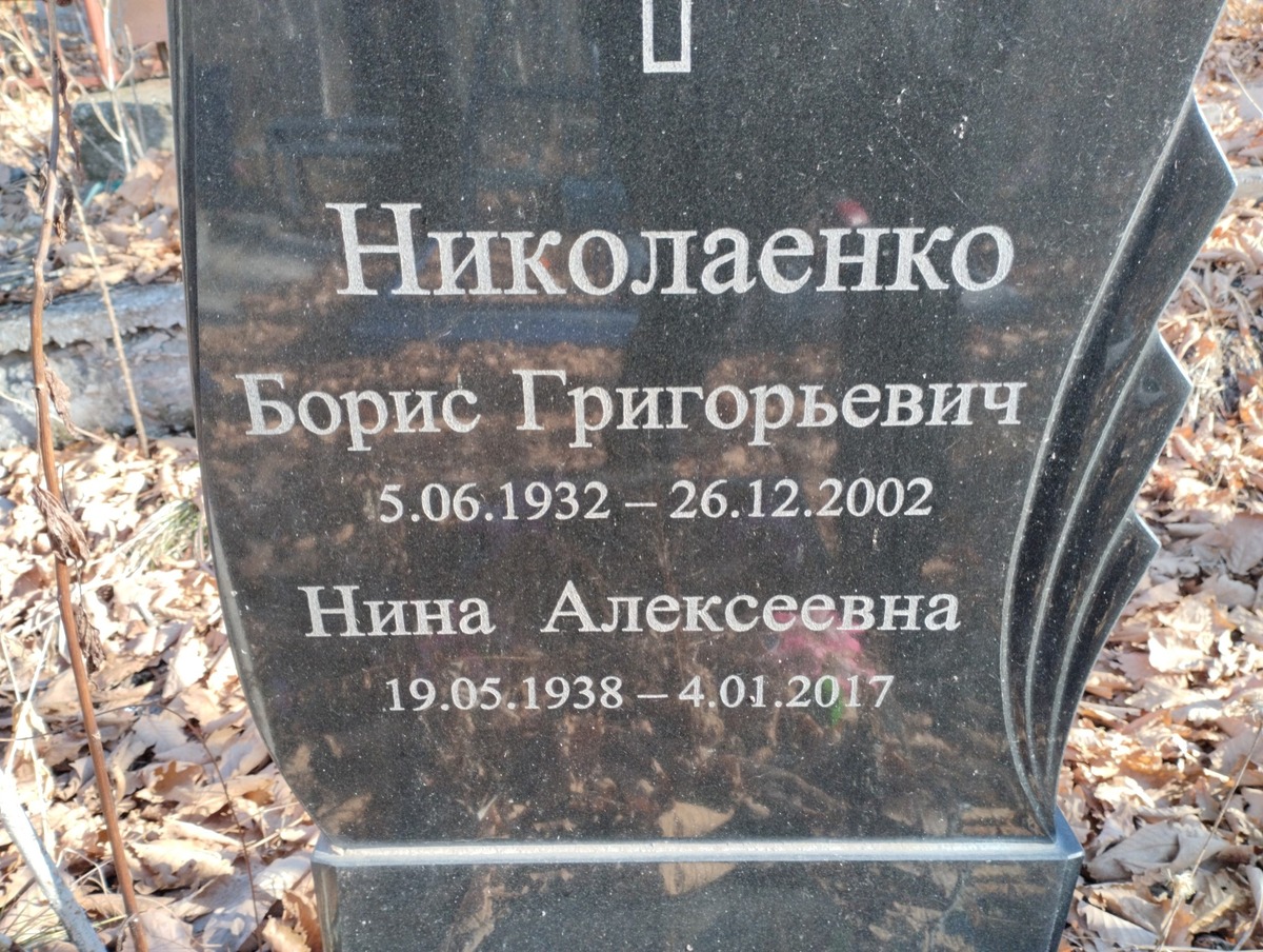 Николаенко Нина Алексеевна