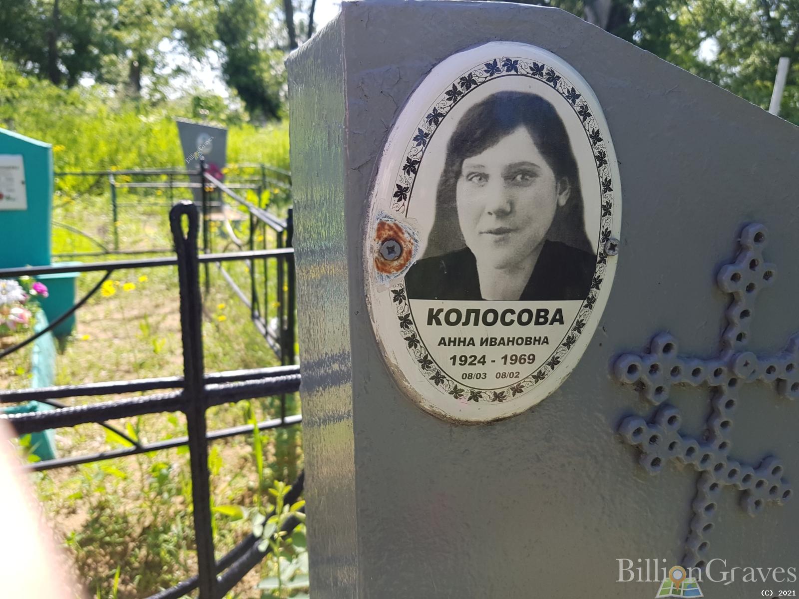 Колосова Анна Ивановна