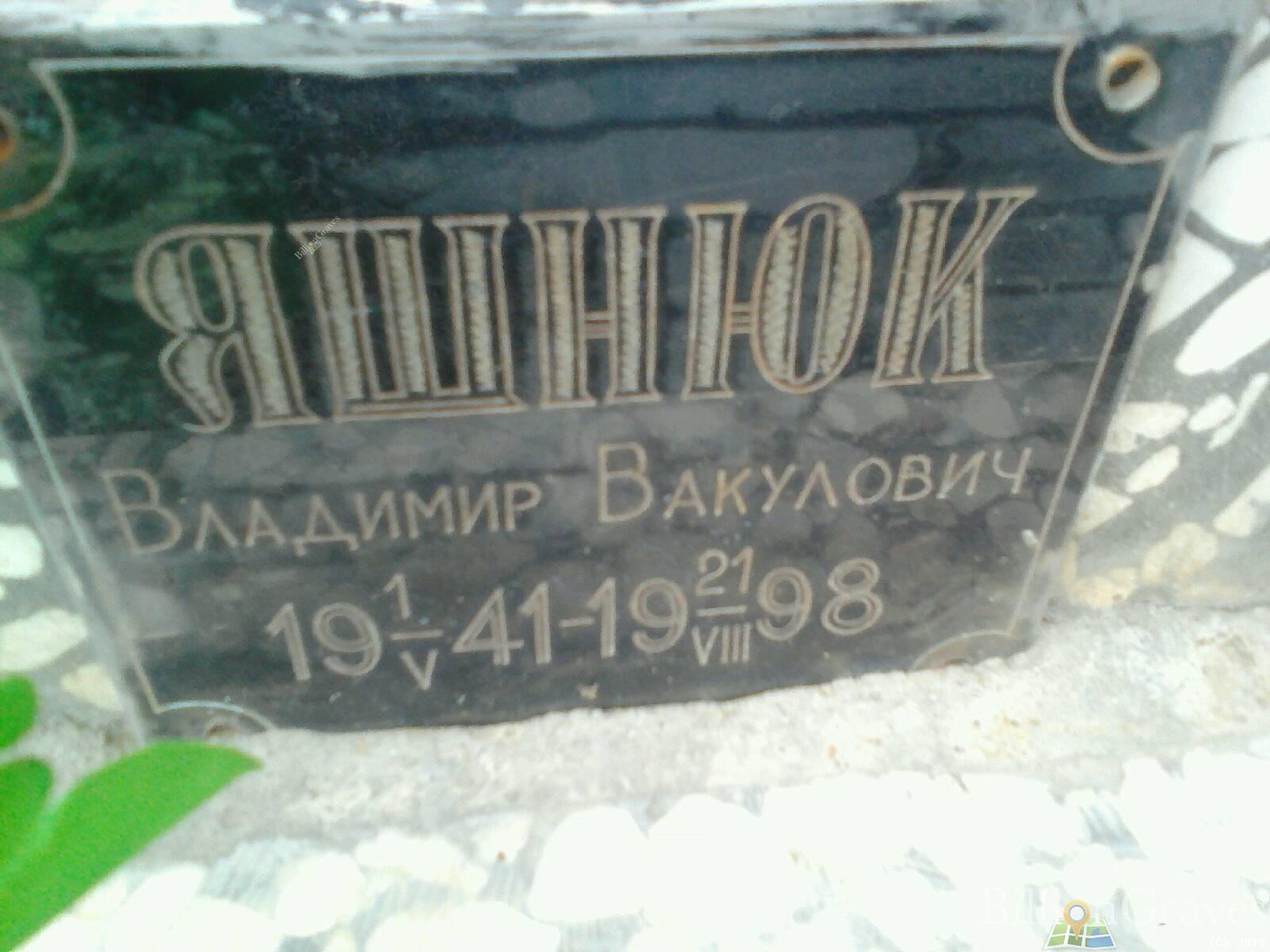 Яшнюк Владимир Вакулович