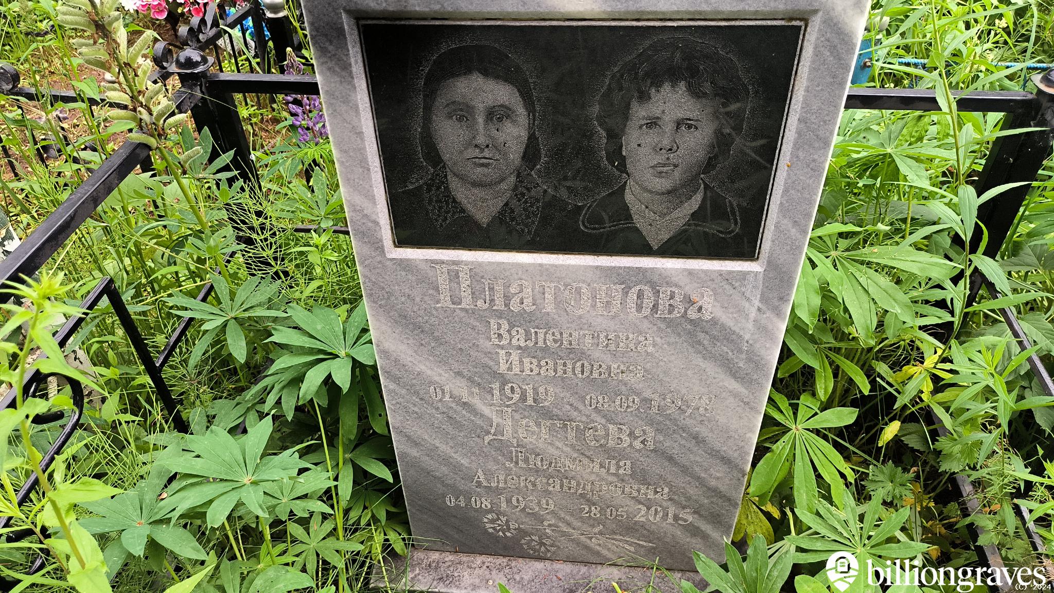 Платонова Валентина Ивановна