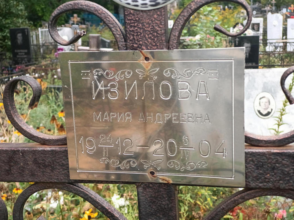 Изилова Мария Андреевна