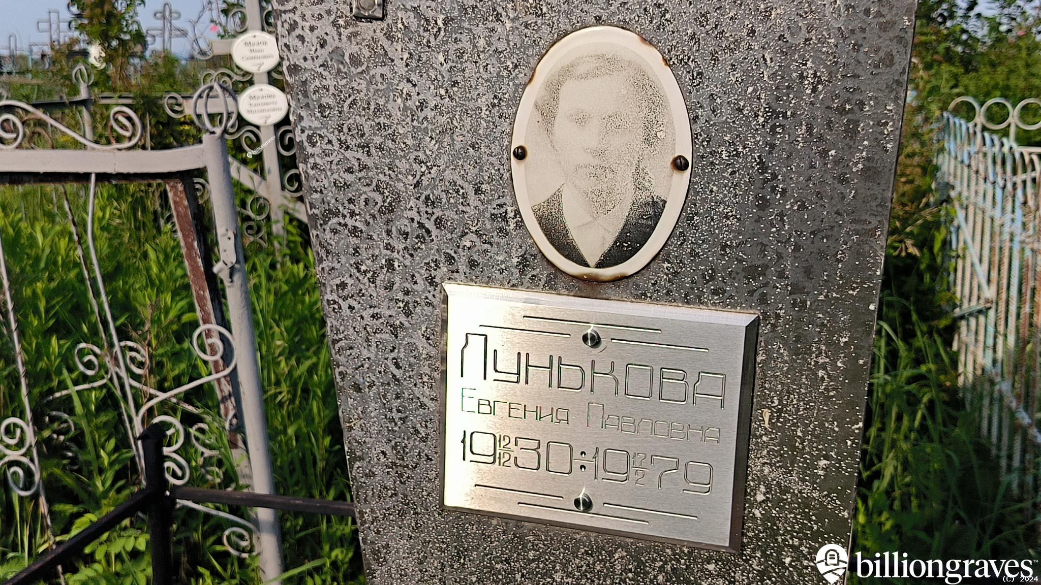 Лунькова Евгения Павловна