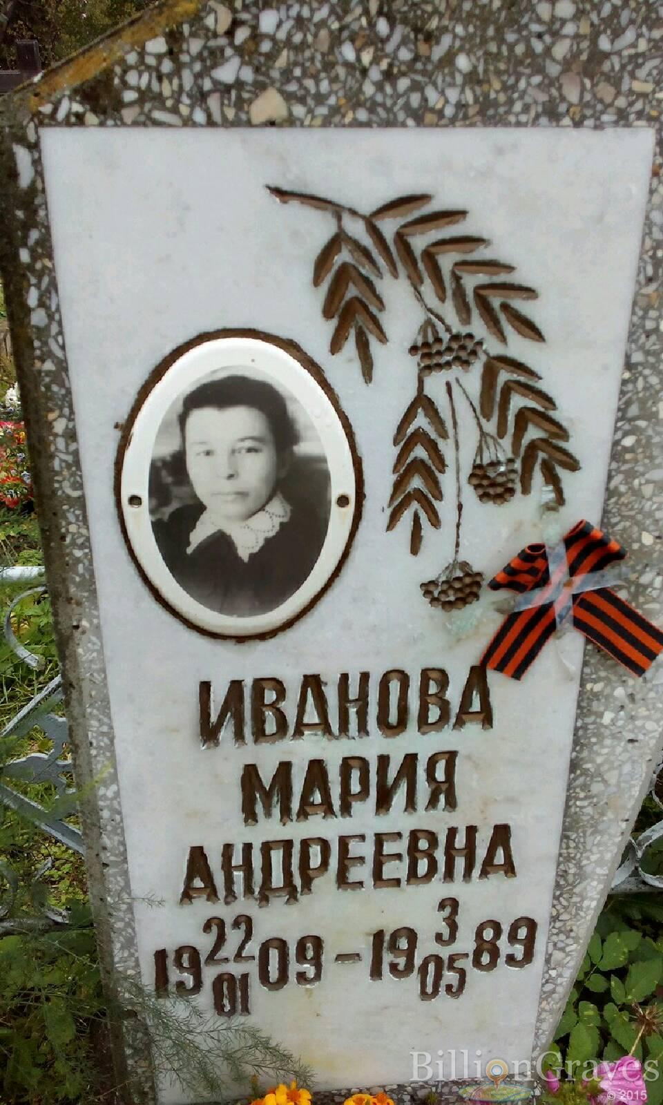 Иванова Мария Андреевна