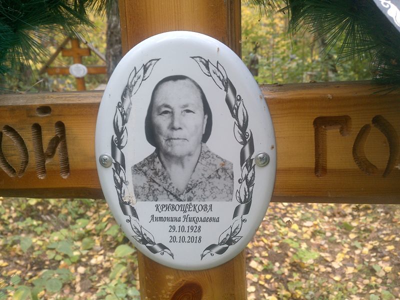 Кривощёкова Антонина Николаевна