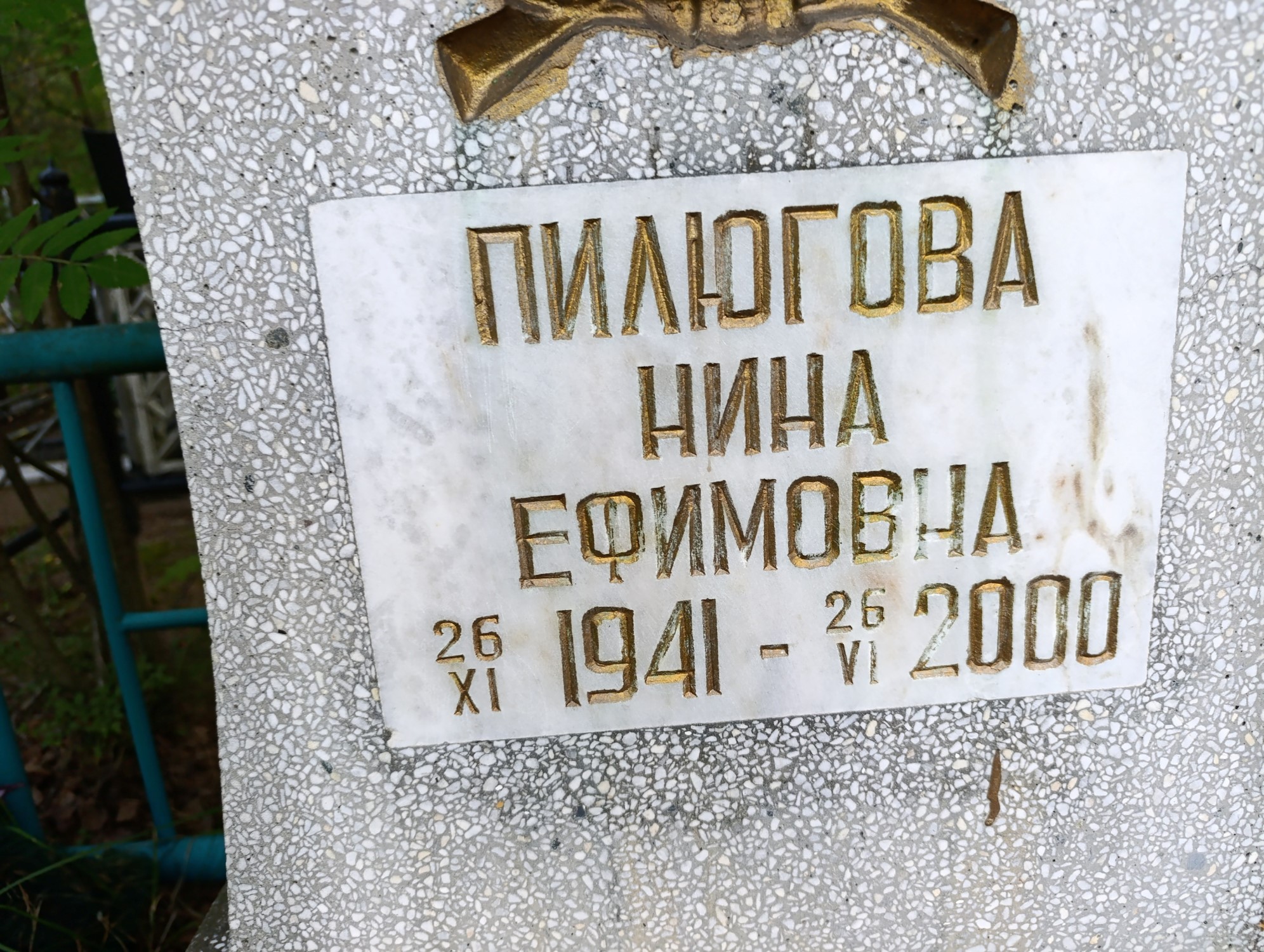 Пилюгова Нина Ефимовна