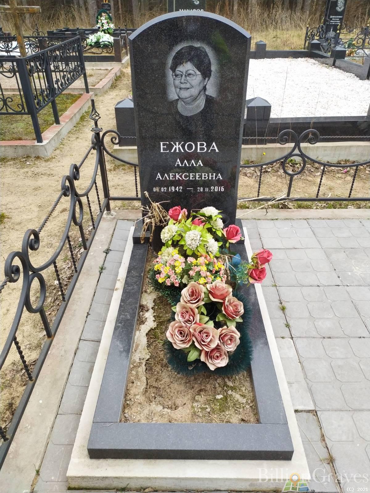 Ежова Алла Алексеевна