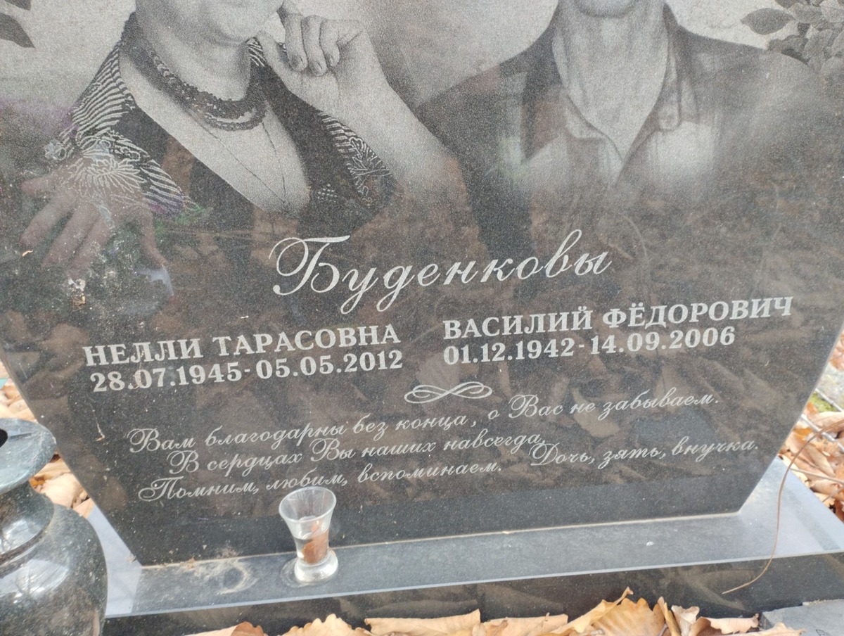 Буденкова Нелли Тарасовна