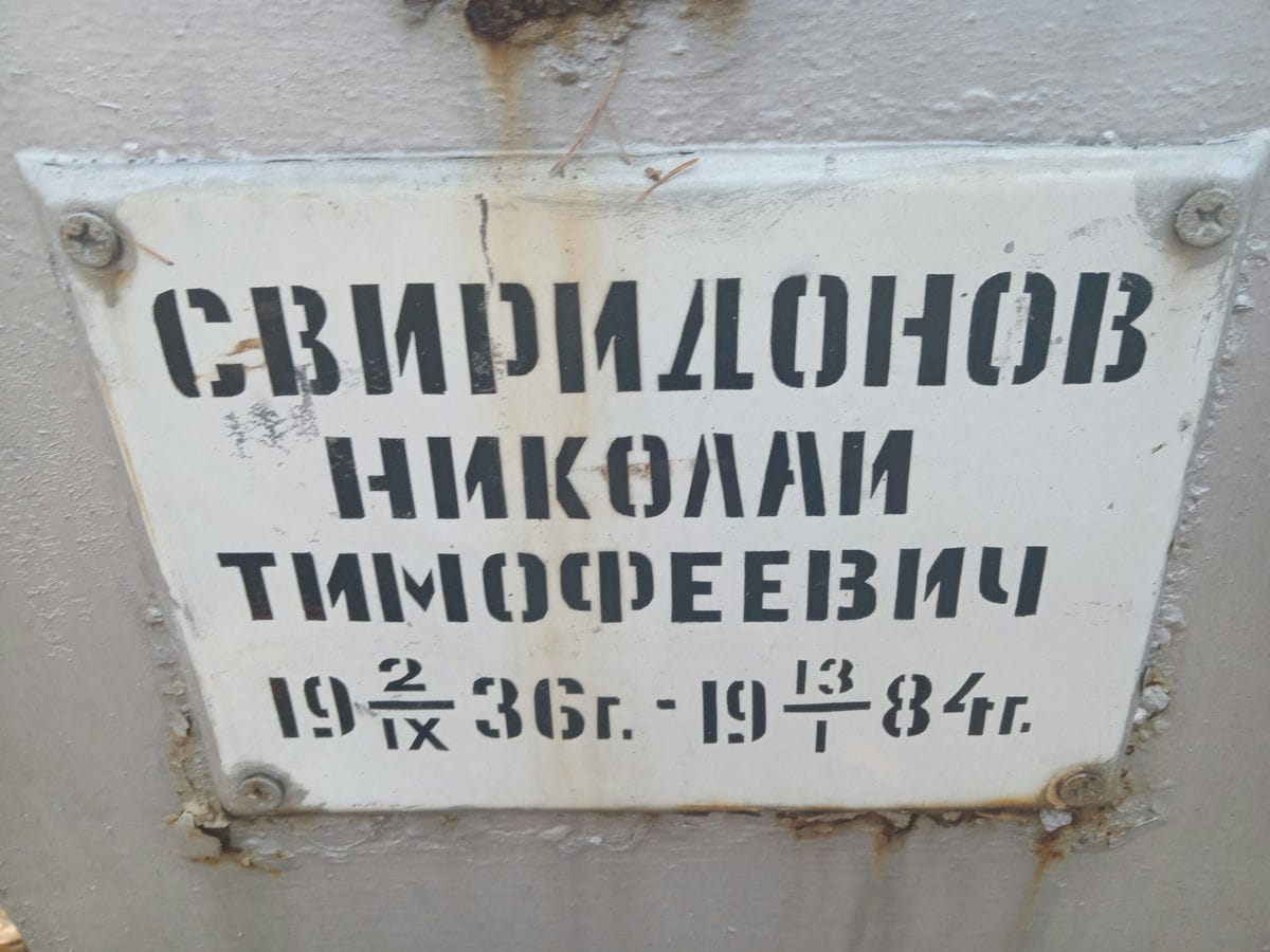 Свиридонов Николай Тимофеевич