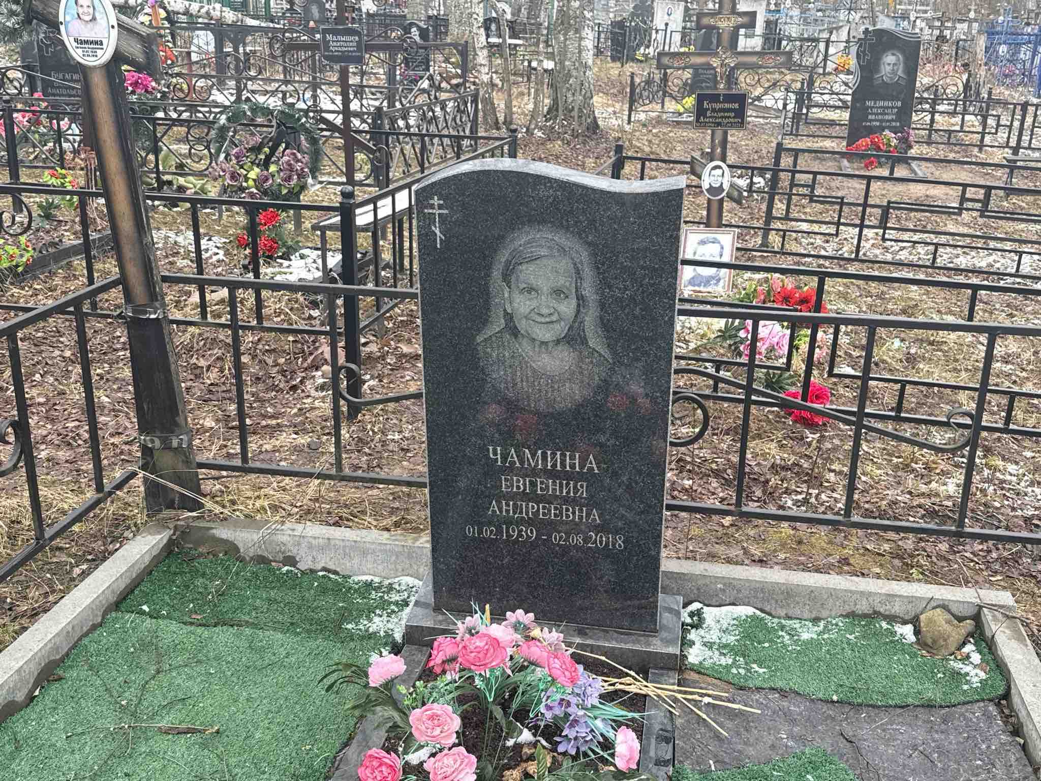 Чамина Евгения Андреевна