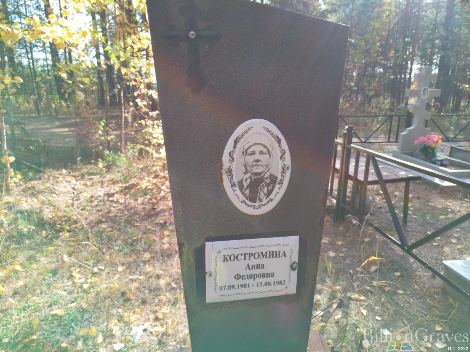 Костромина Анна Федоровна