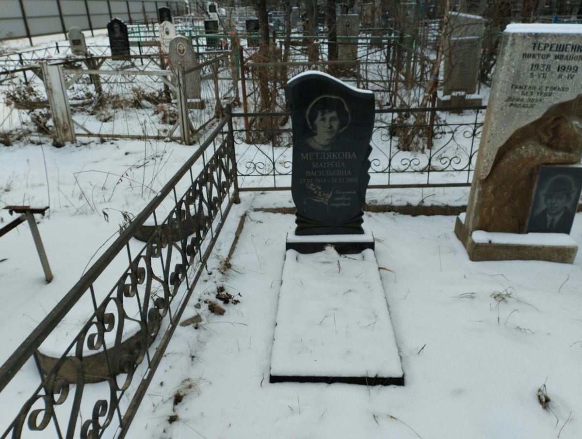 Метлякова Матрёна Васильевна
