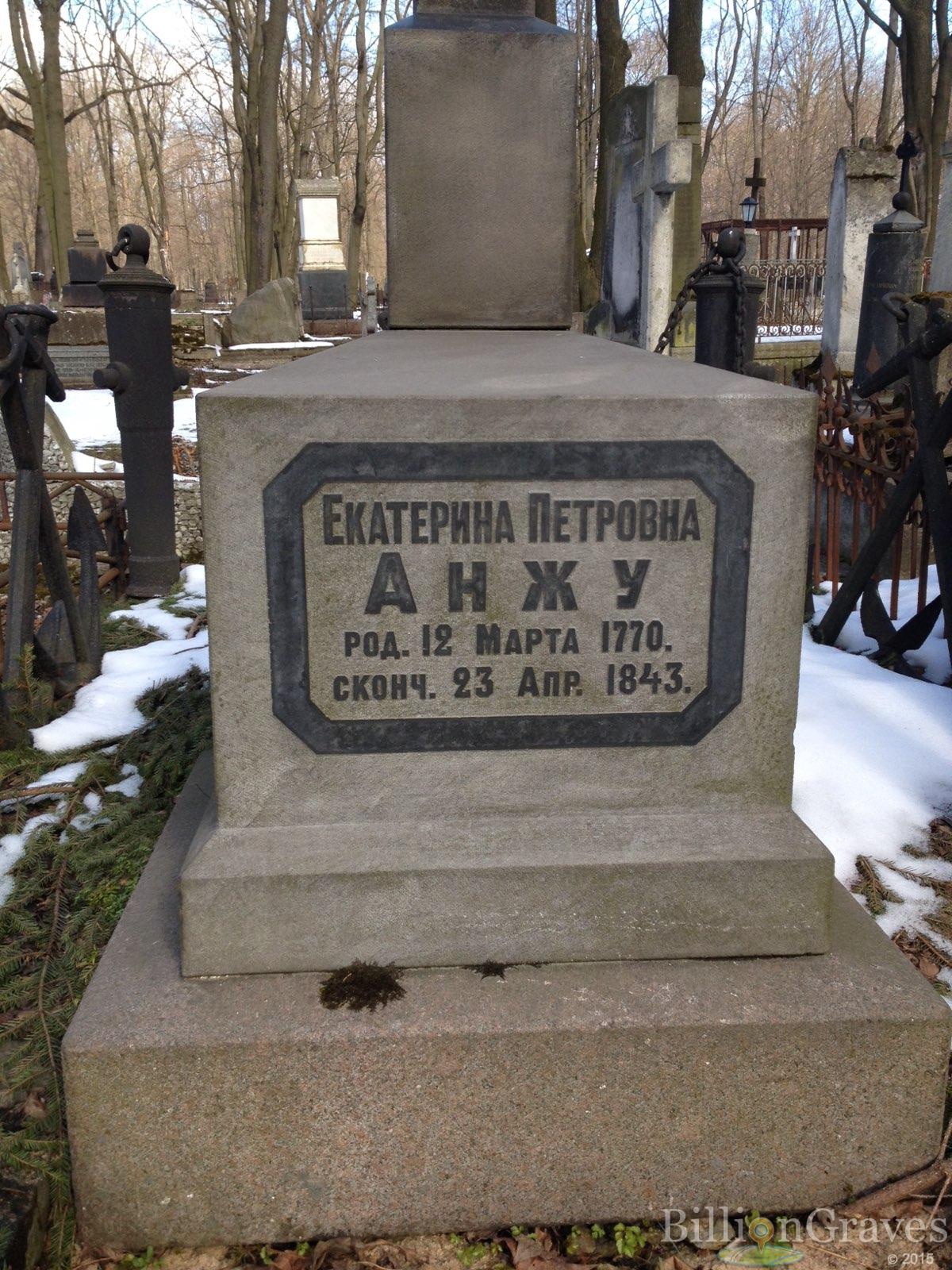 Анжу Александра Федоровна