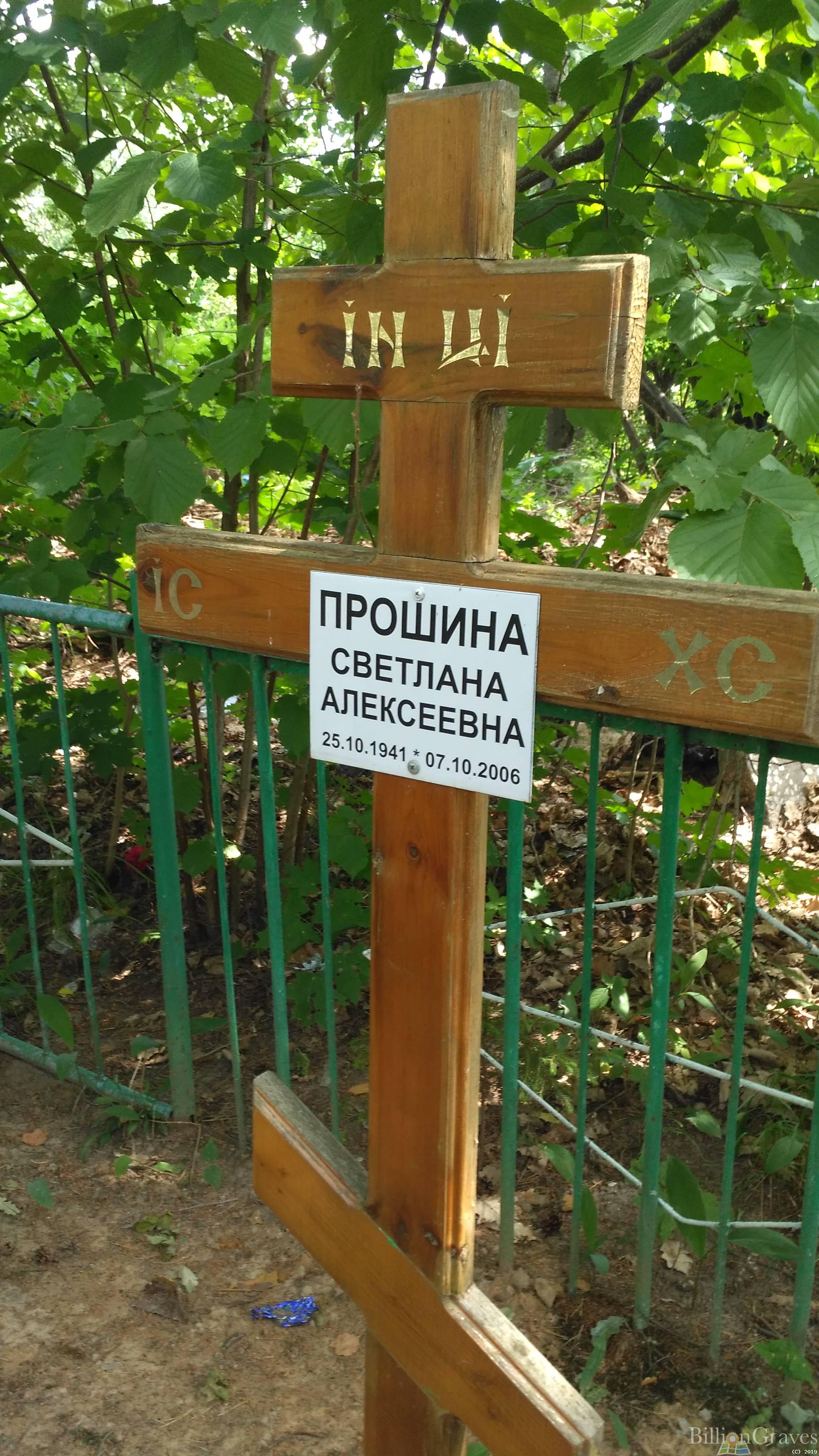 Прошина Светлана Алексеевна