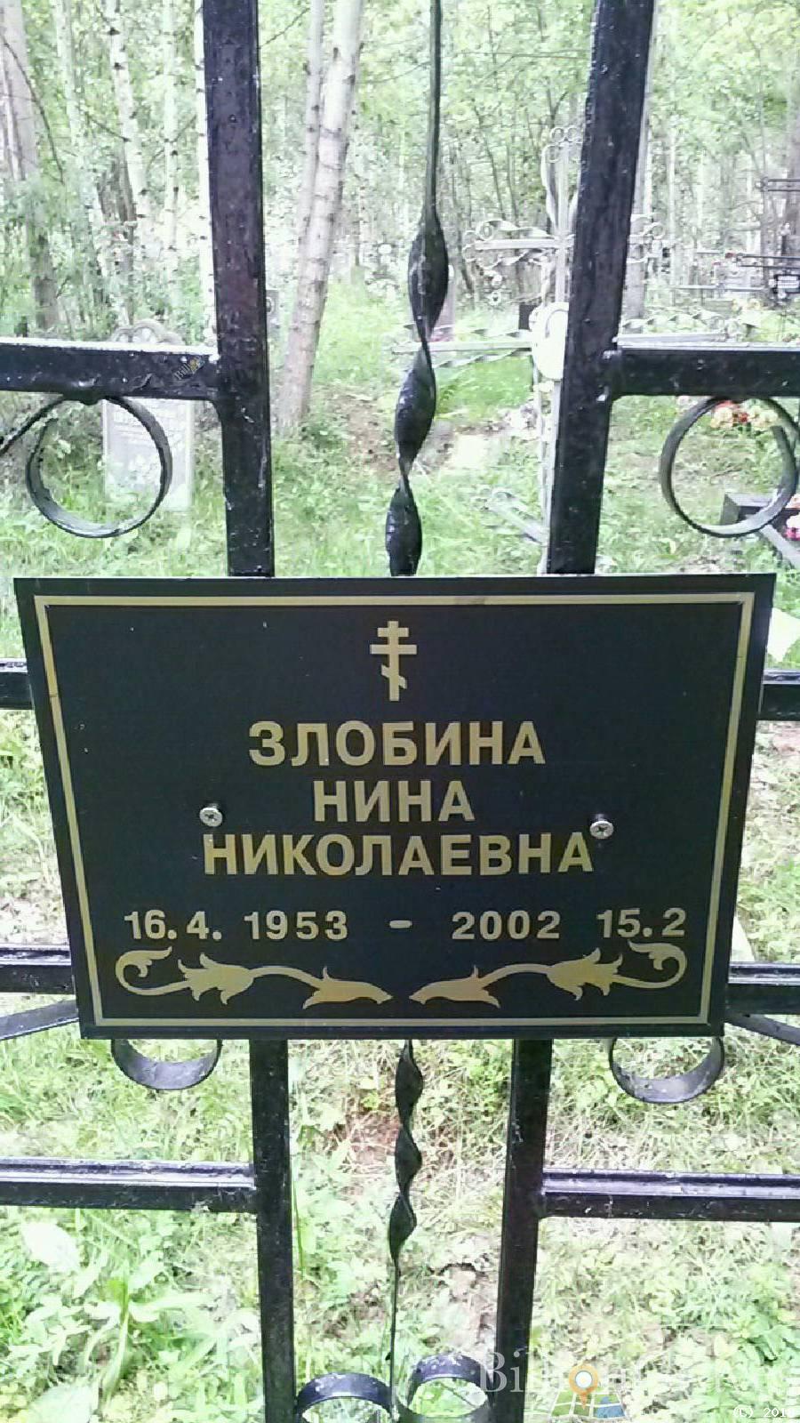 Злобина Нина Николаевна