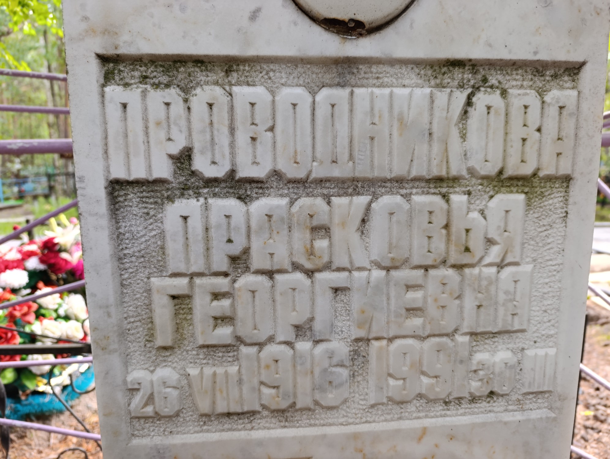 Проводникова Прасковья Георгиевна