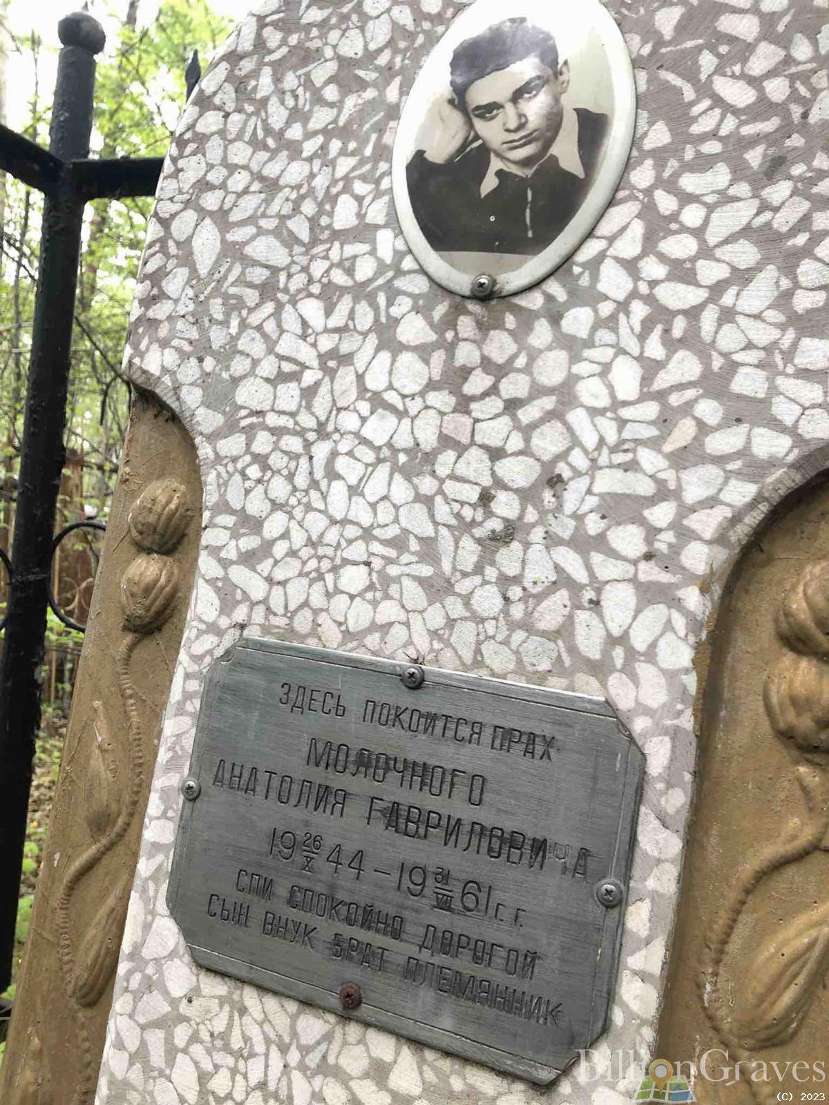 Молочный Анатолий Гаврилович