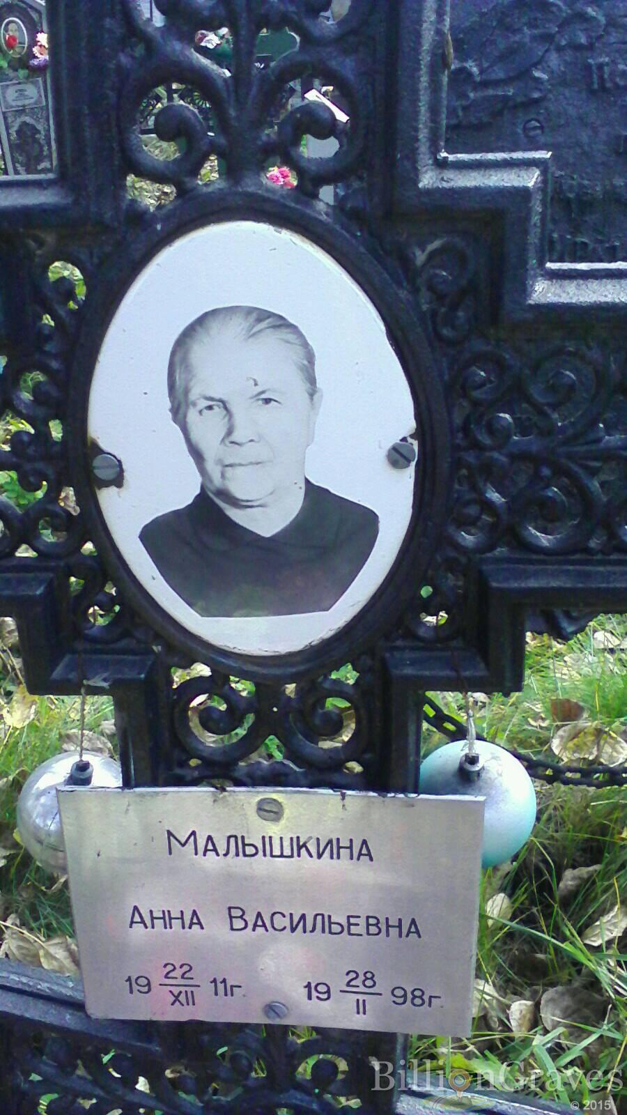 Малышкина Анна Васильевна