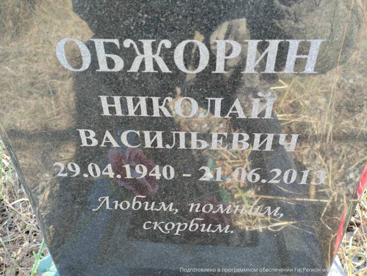 Обжорин Николай Васильевич