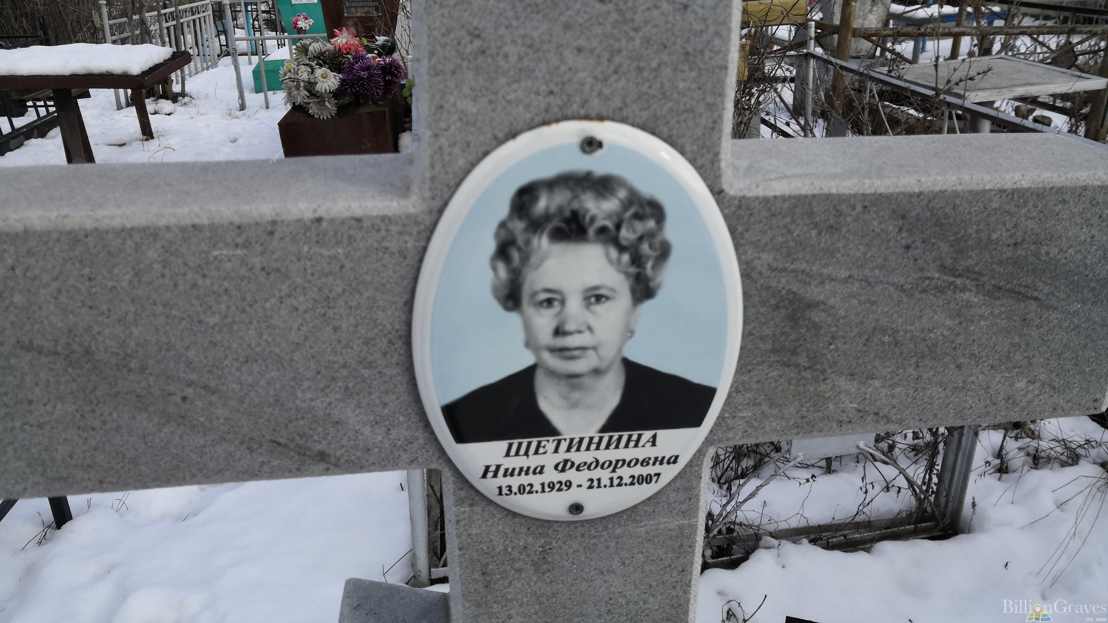 Щетинина Нина Федоровна