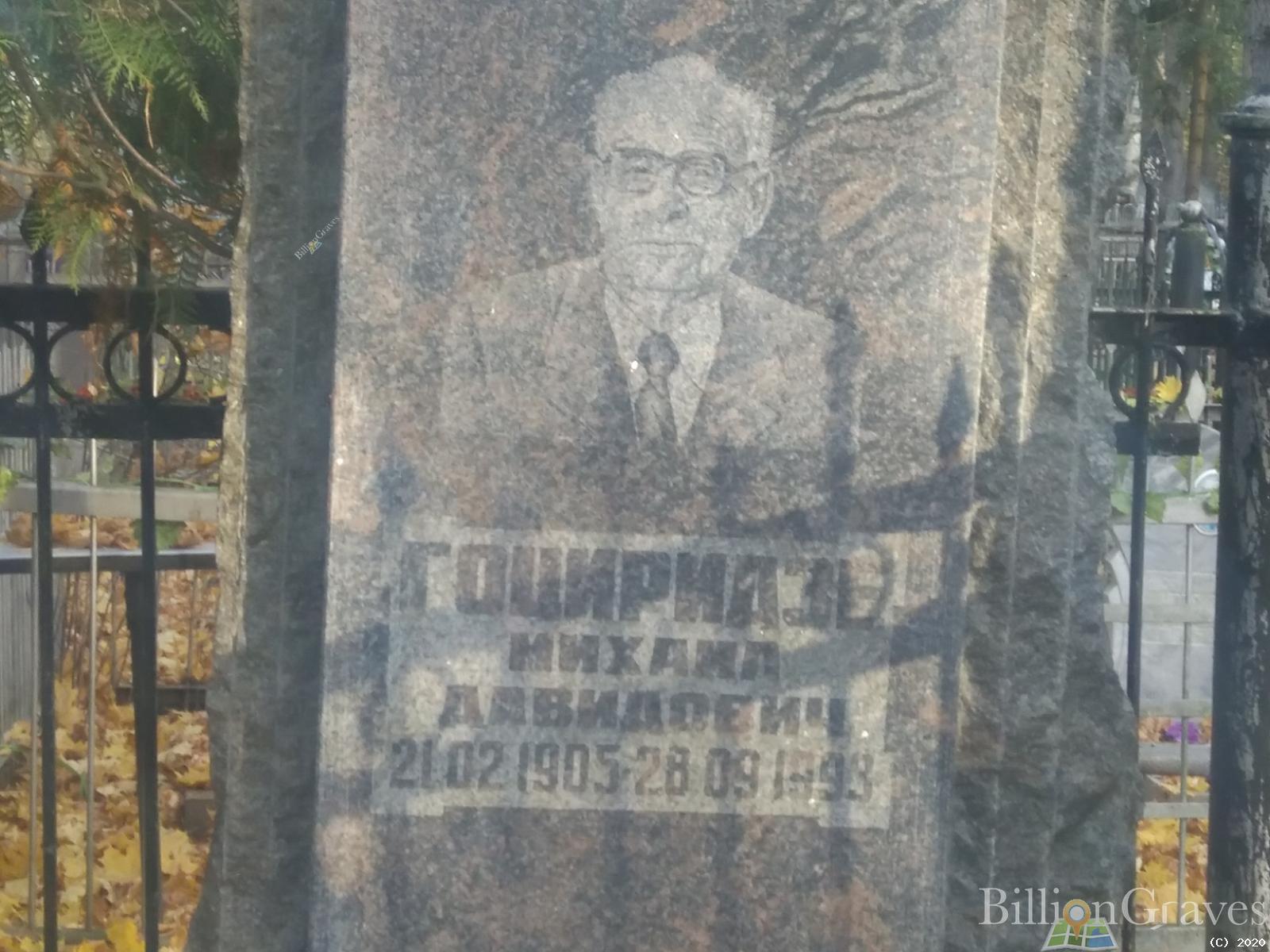 Гоциридзе Михаил Давидович