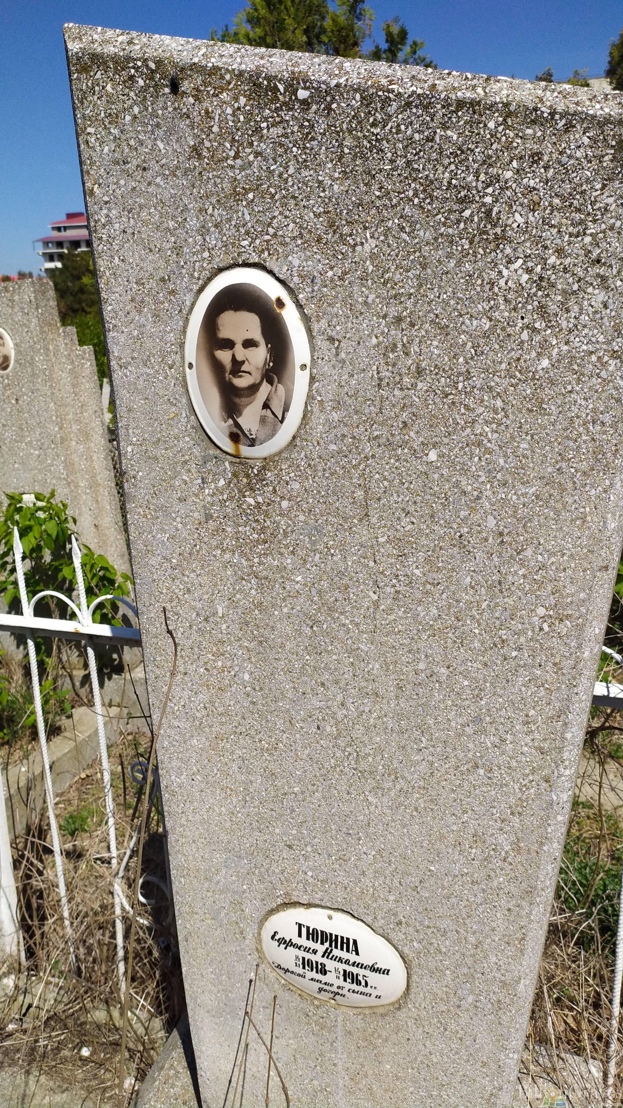 Тюрина Ефросия Николаевна