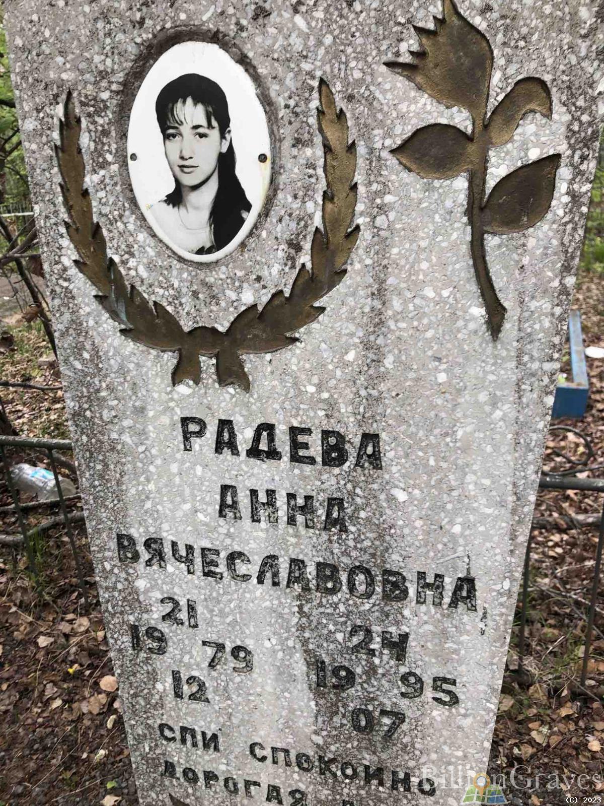 Радева Анна Вячеславовна