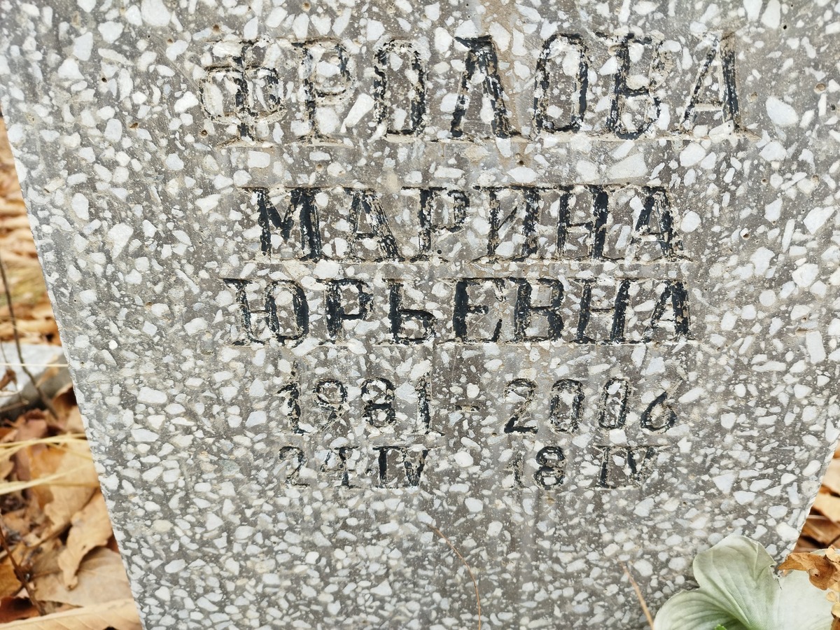 Фролова Марина Юрьевна