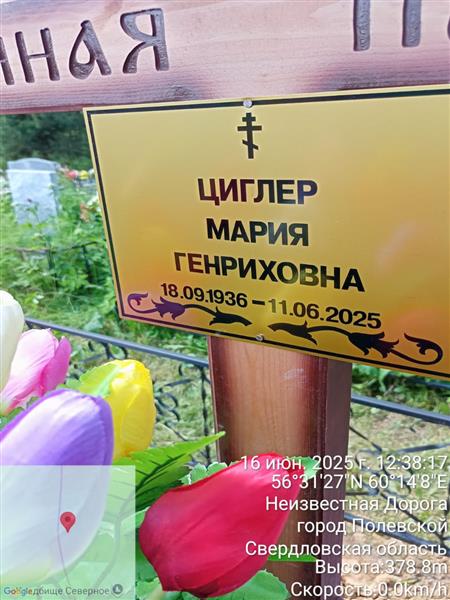 Циглер Мария Генриховна