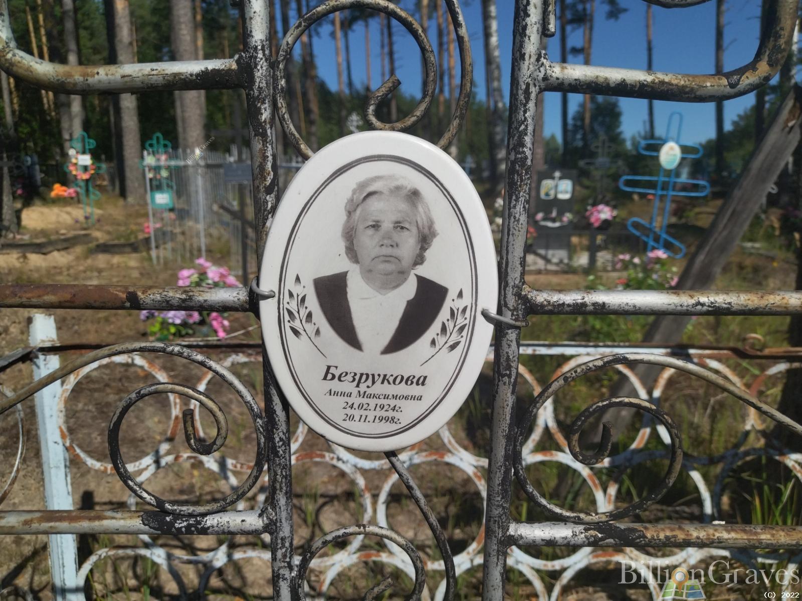 Безрукова Анна Максимовна