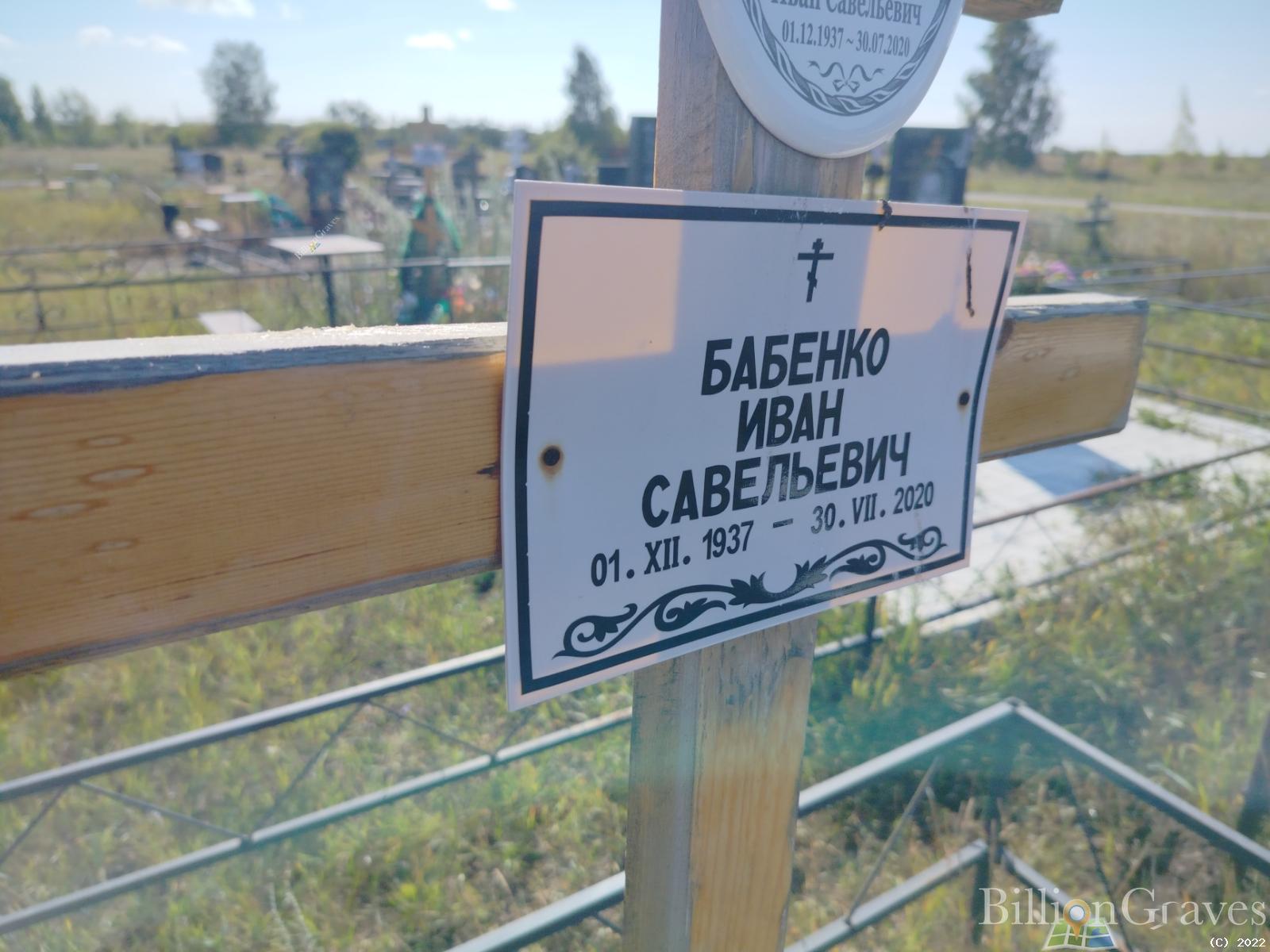 Бабенко Иван Савельевич