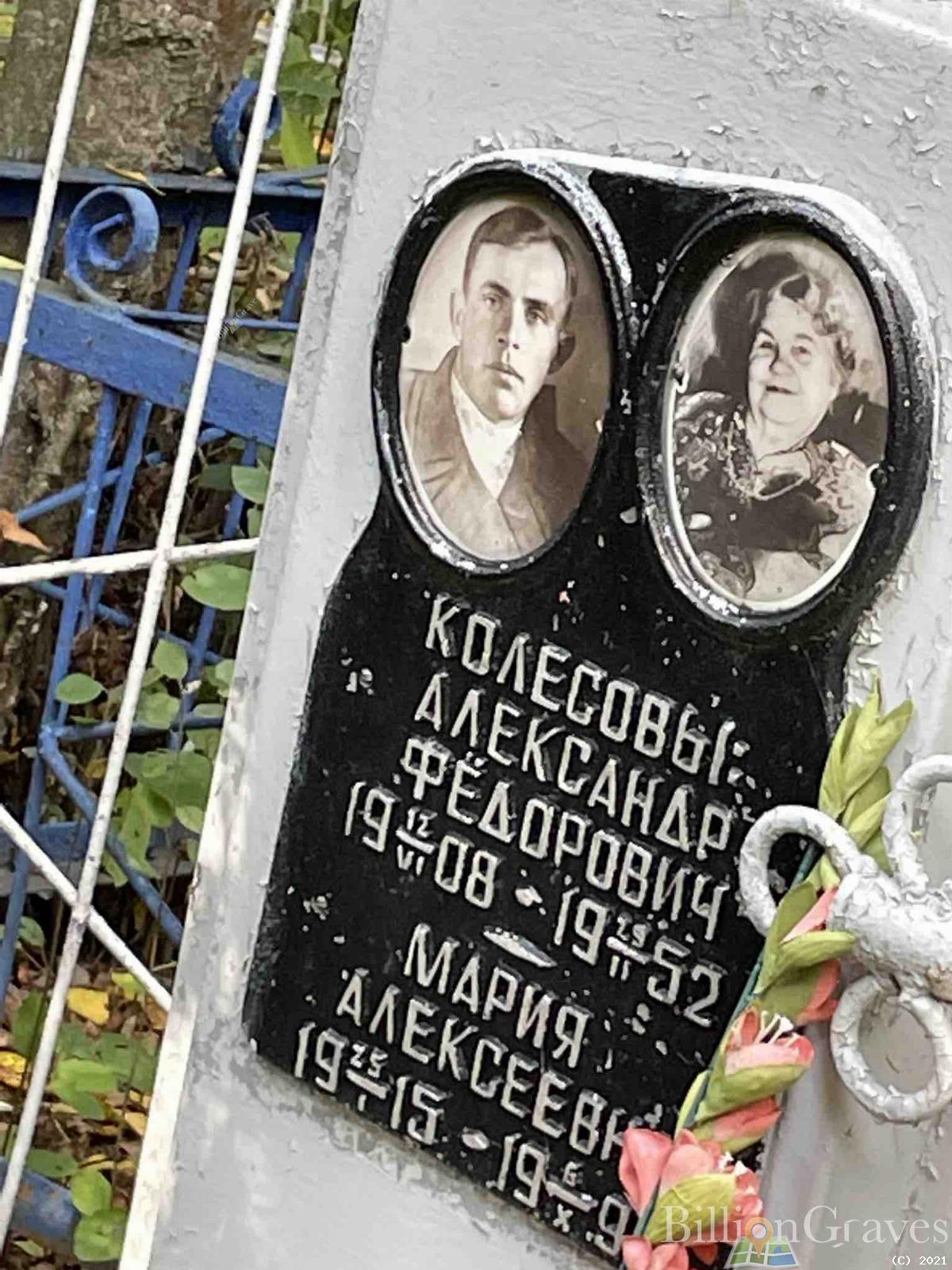 Колесова Мария Алексеевна