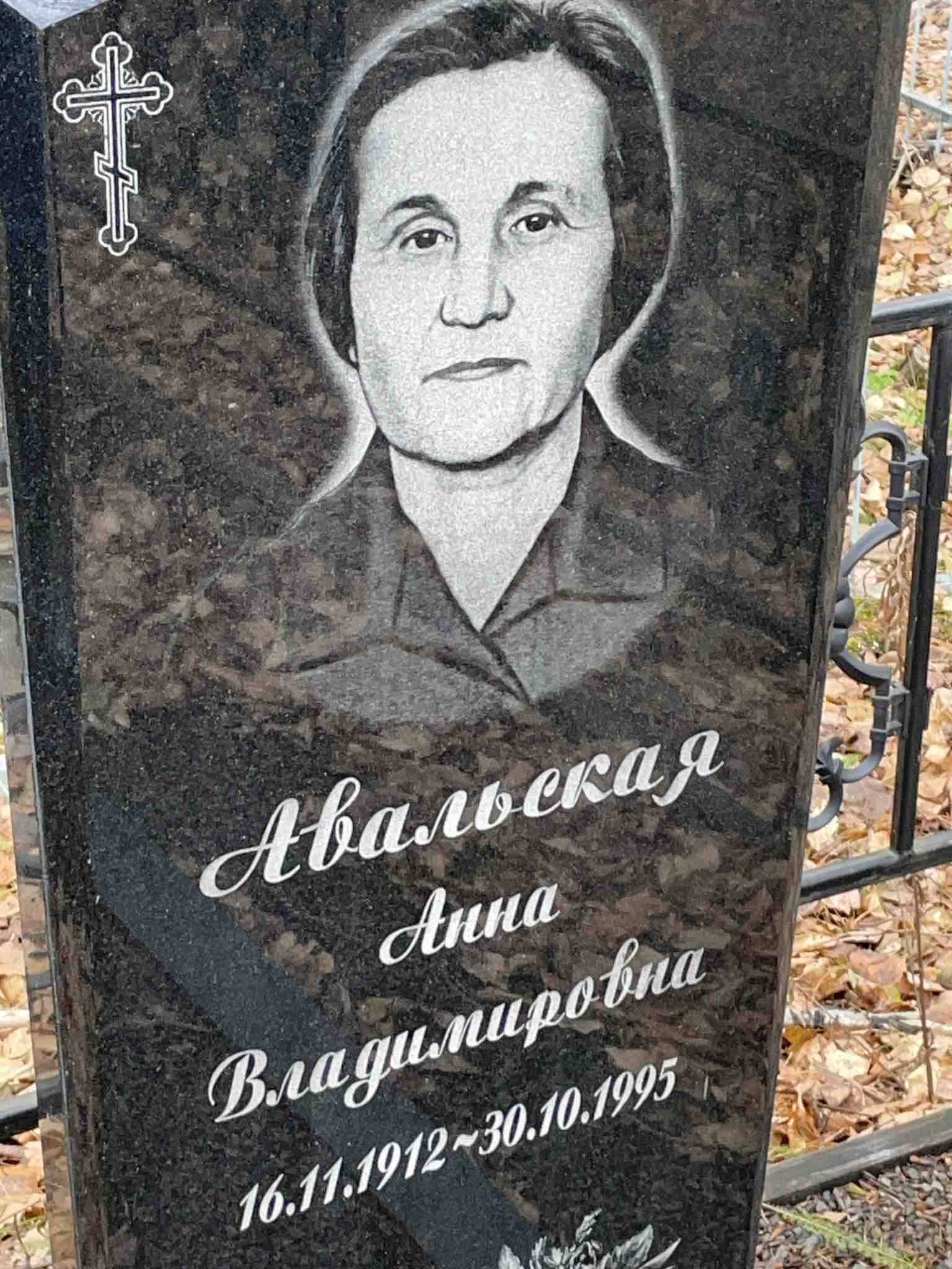Авальская Анна Владимировна