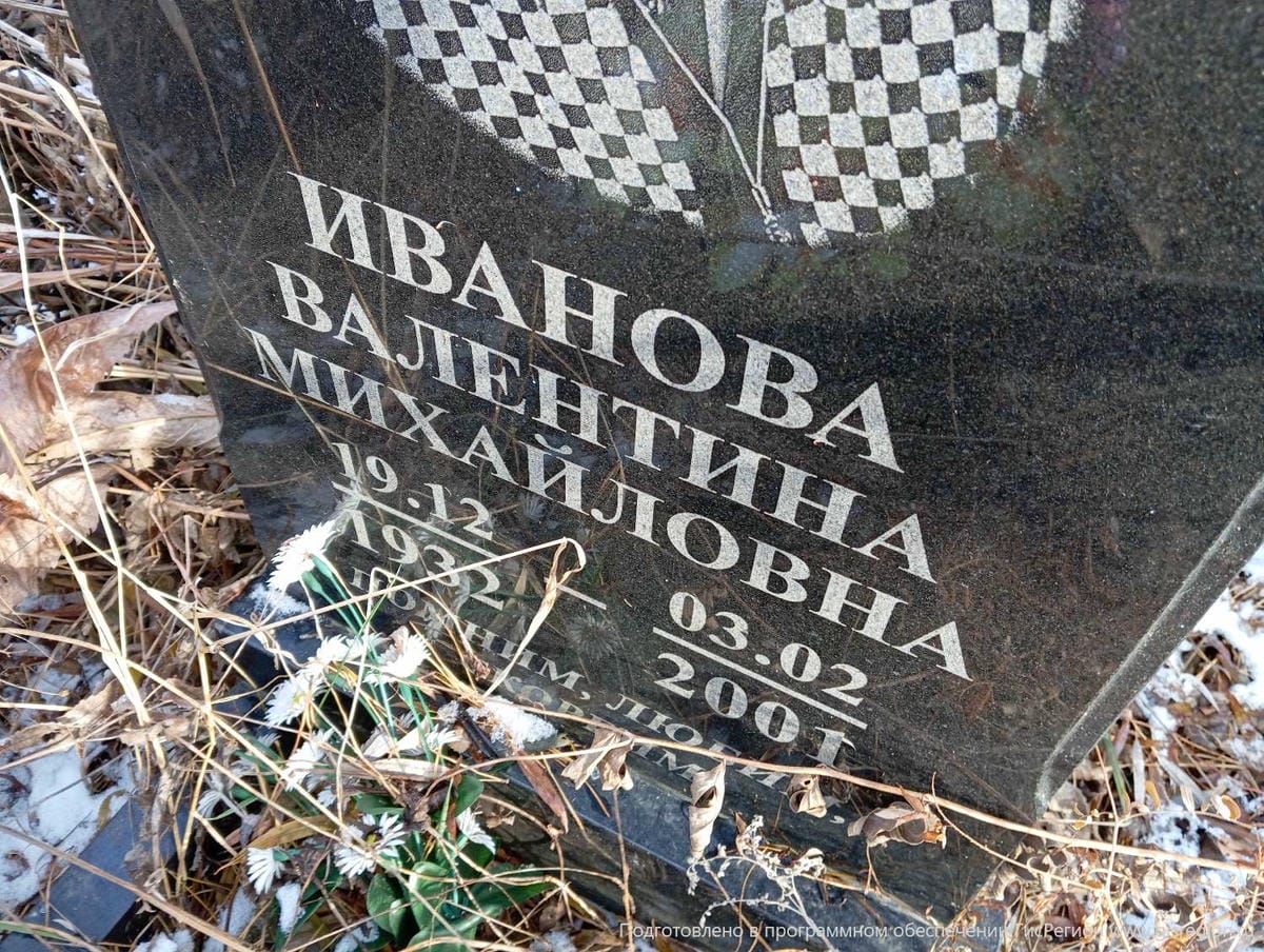 Иванова Валентина Михайловна