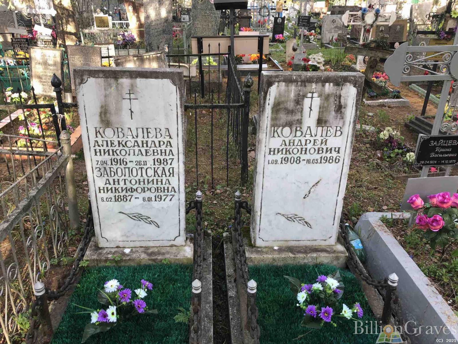 Заболотская Антонина Никифоровна