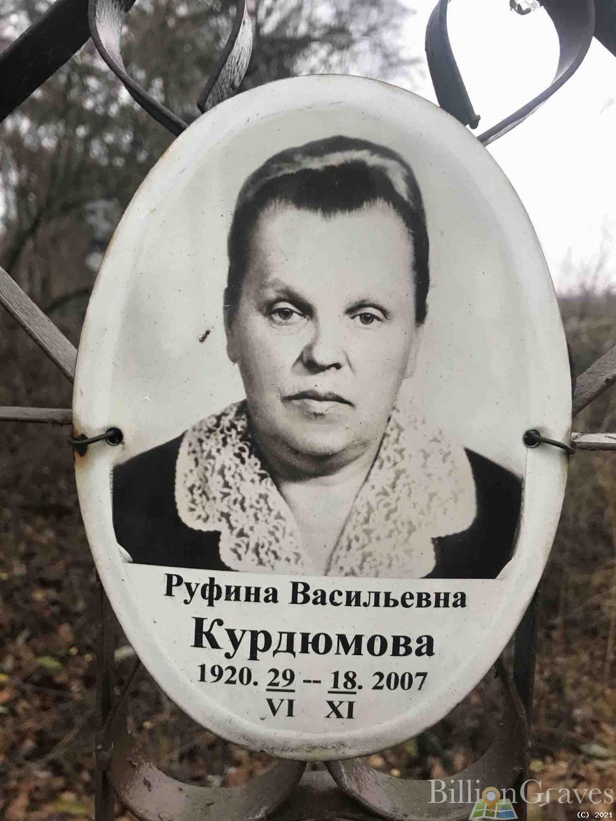 Курдюмова Руфина Васильевна