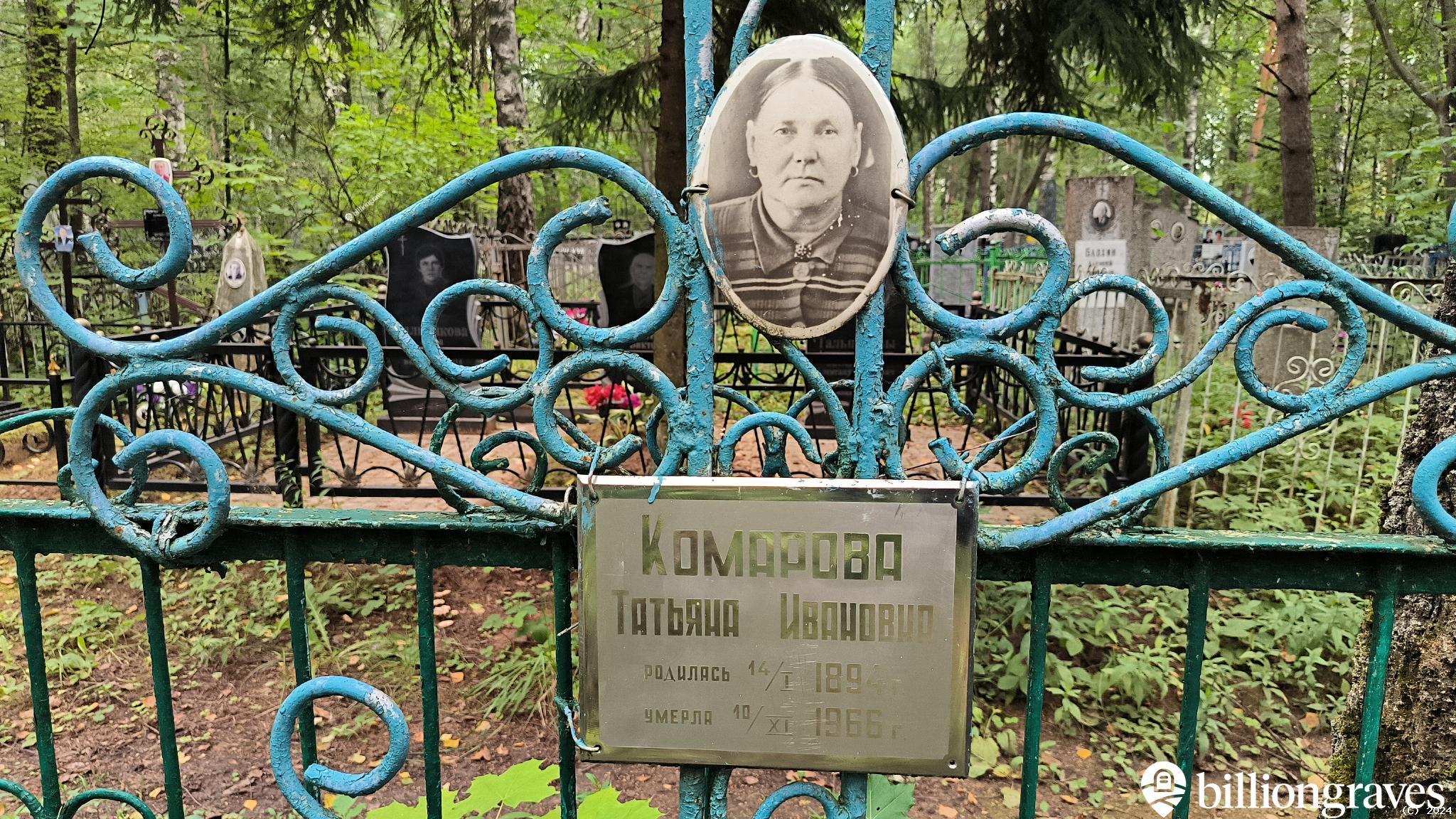 Комарова Татьяна Ивановна