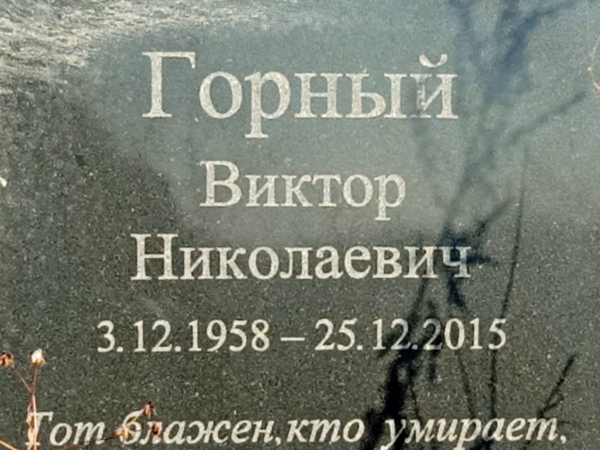 Горный Виктор Николаевич