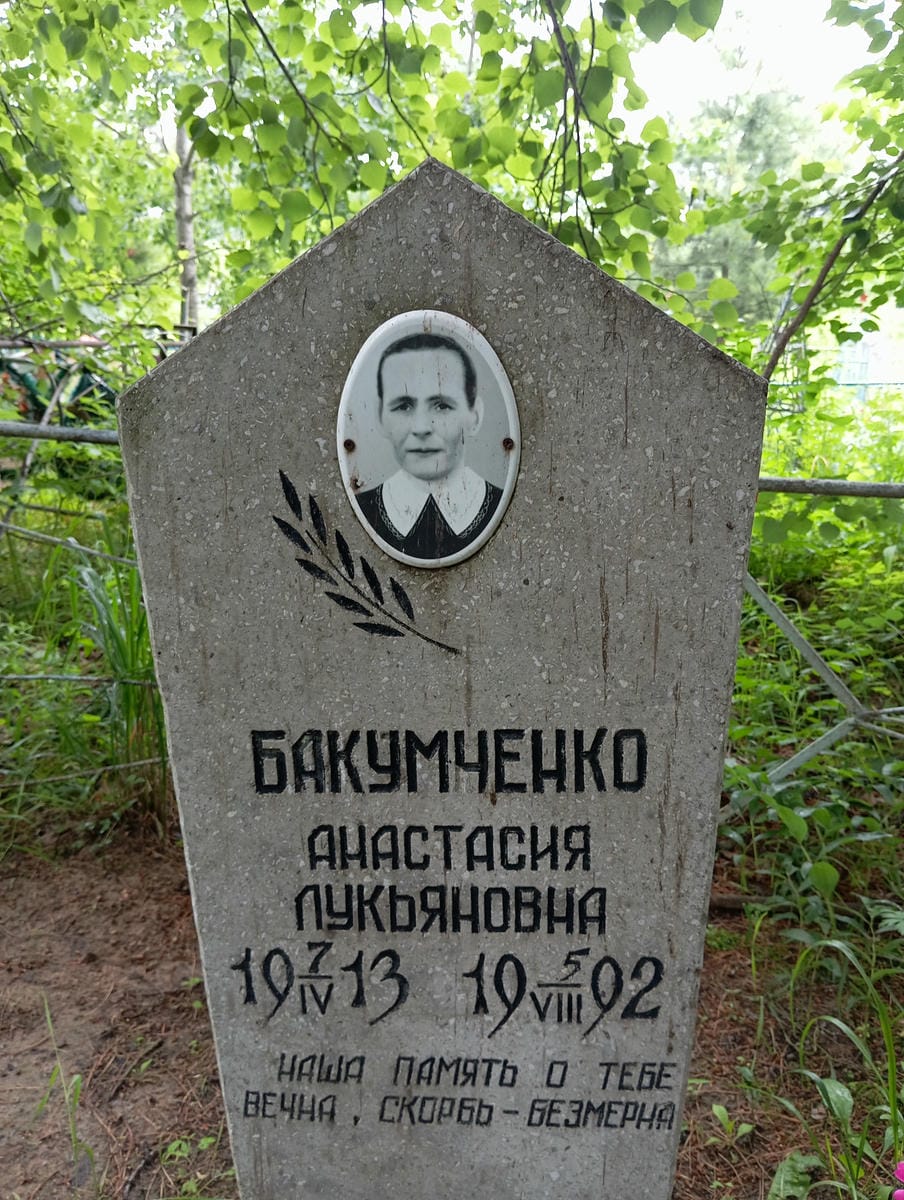 Бакумченко Анастасия Лукьяновна