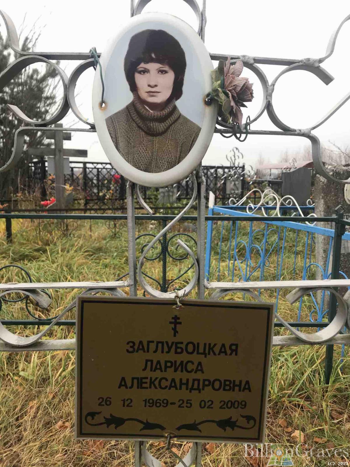 Заглубоцкая Лариса Александровна