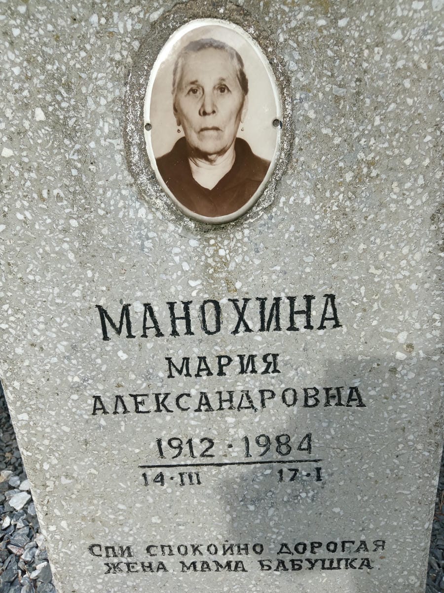 Манохина Мария Александровна