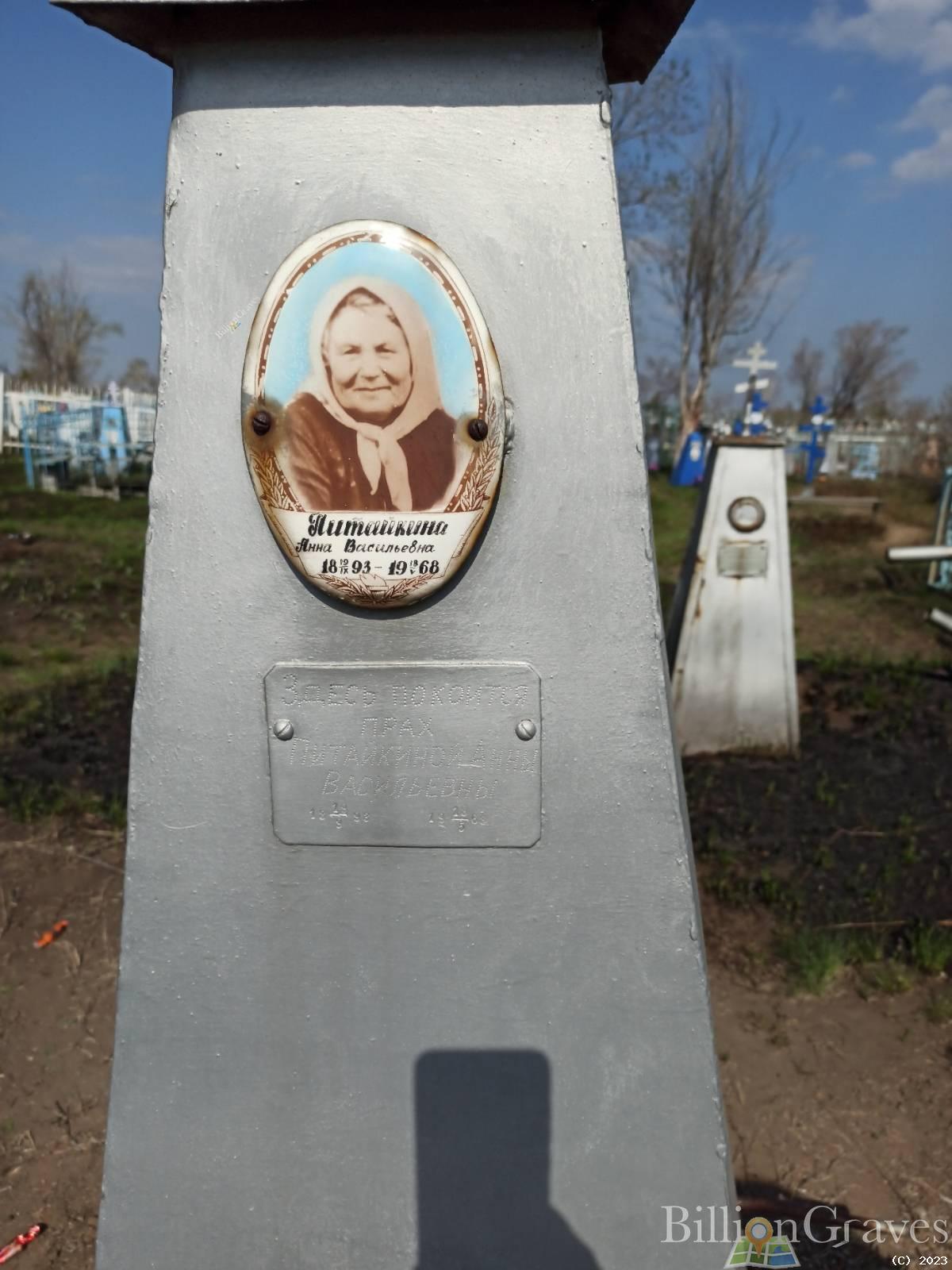 Питайкина Анна Васильевна
