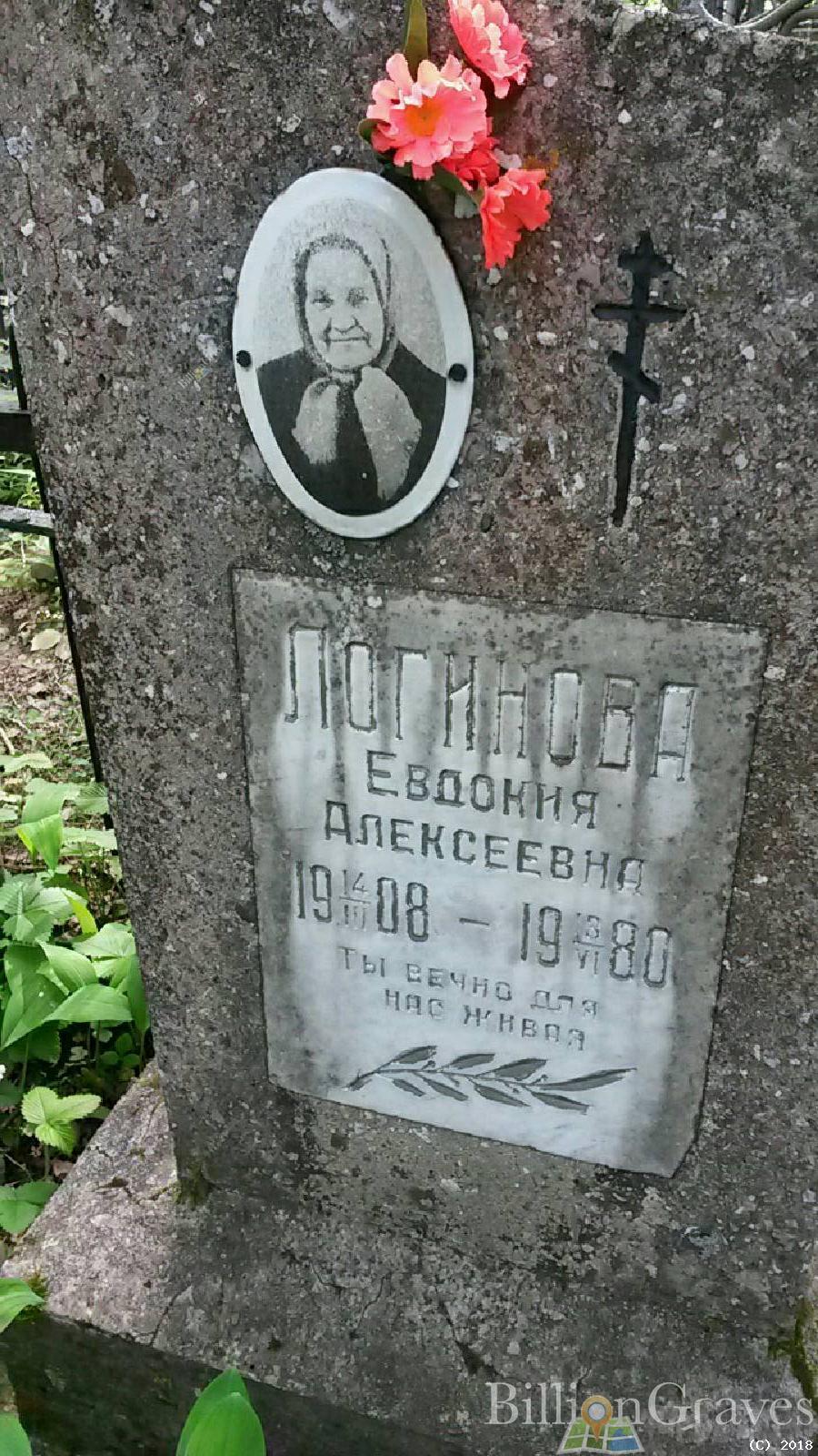 Логинова Евдокия Алексеевна