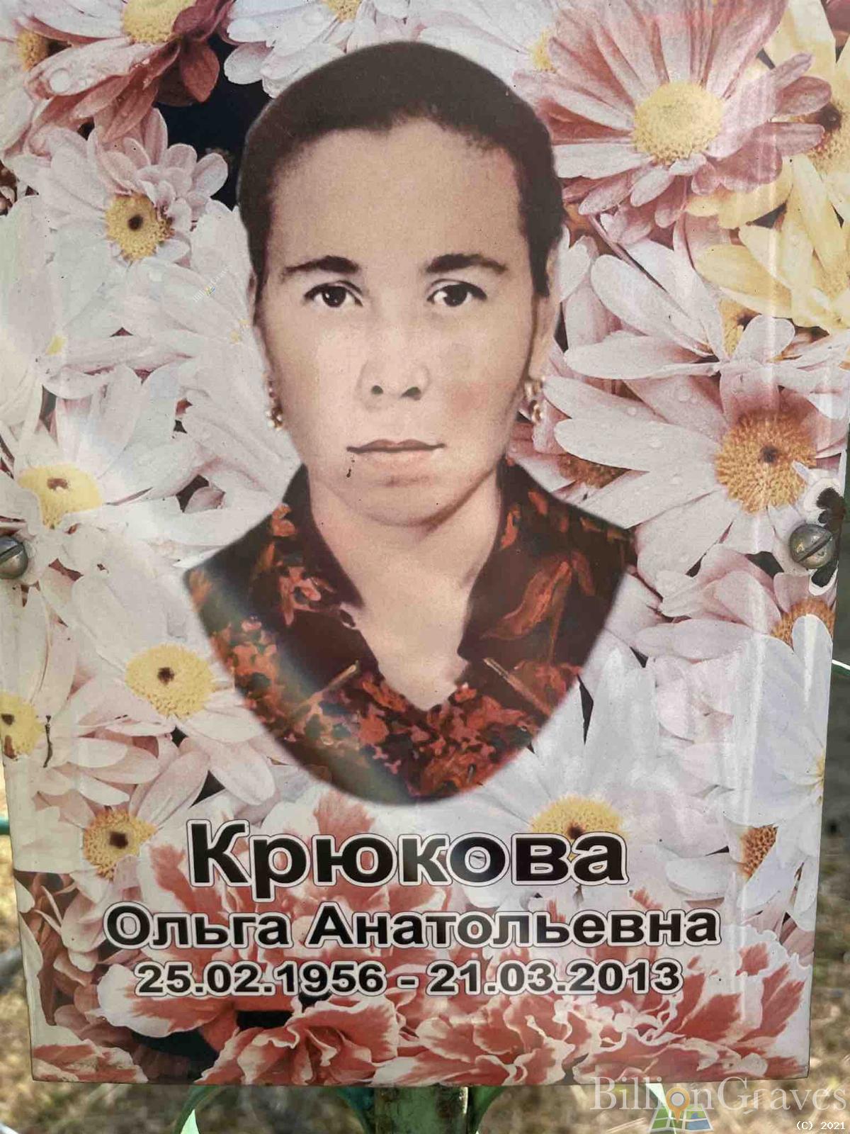 Крюкова Ольга Анатольевна
