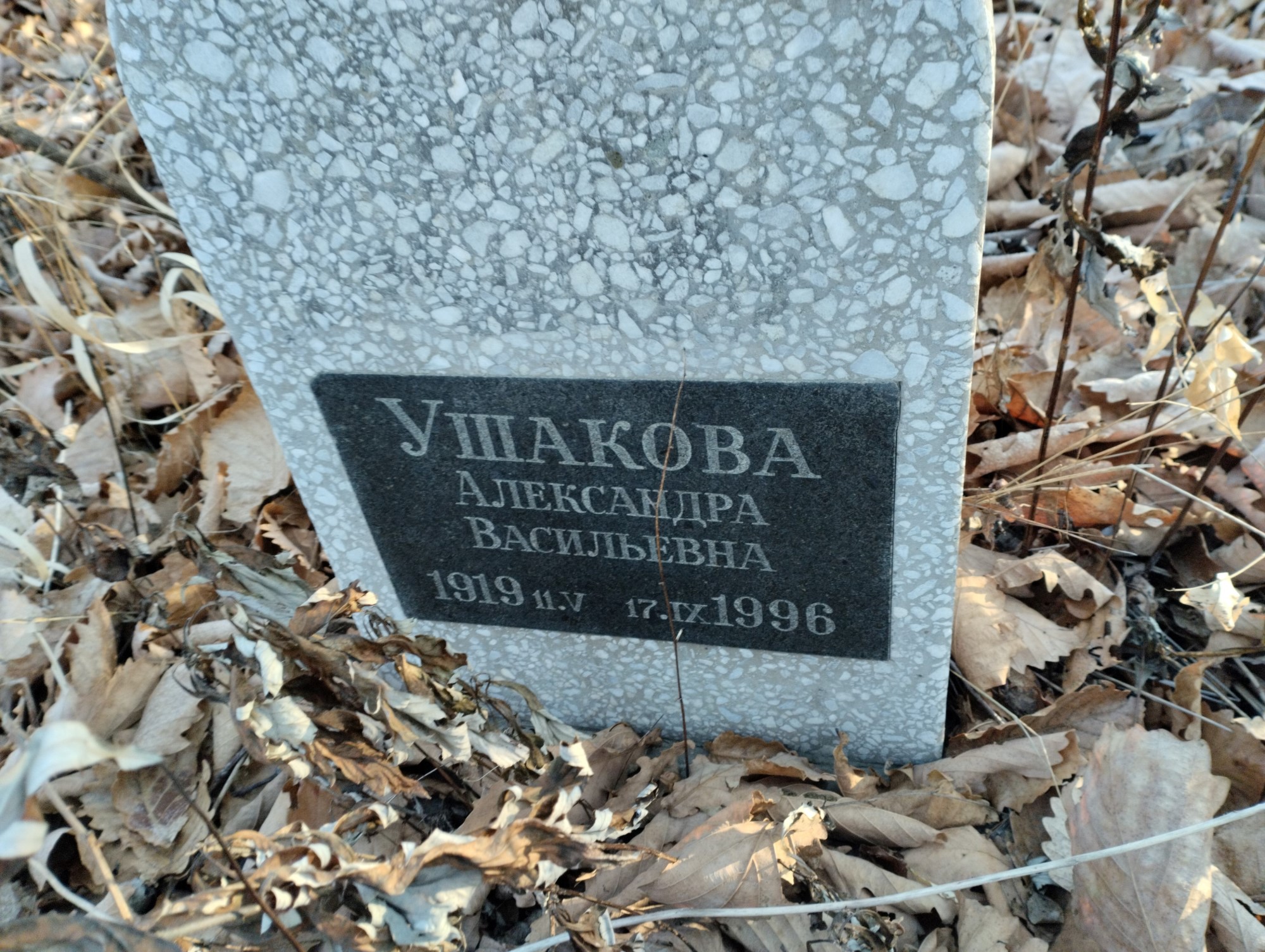 Ушакова Александра Васильевна